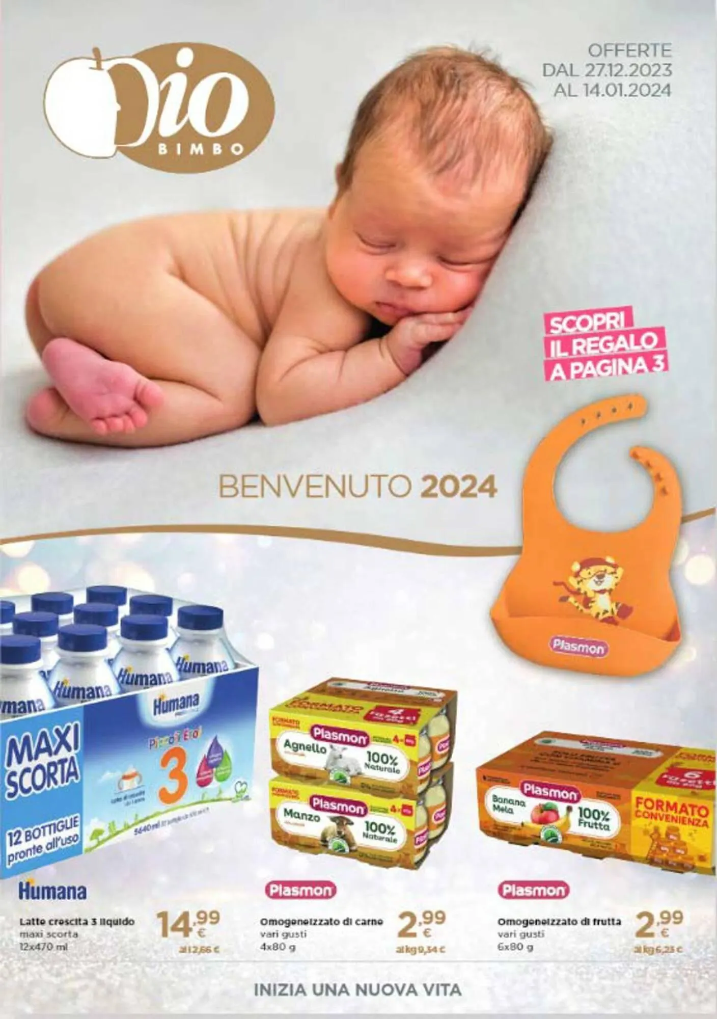 Volantino Io Bimbo da 27 dicembre a 14 gennaio di 2024 - Pagina del volantino 1