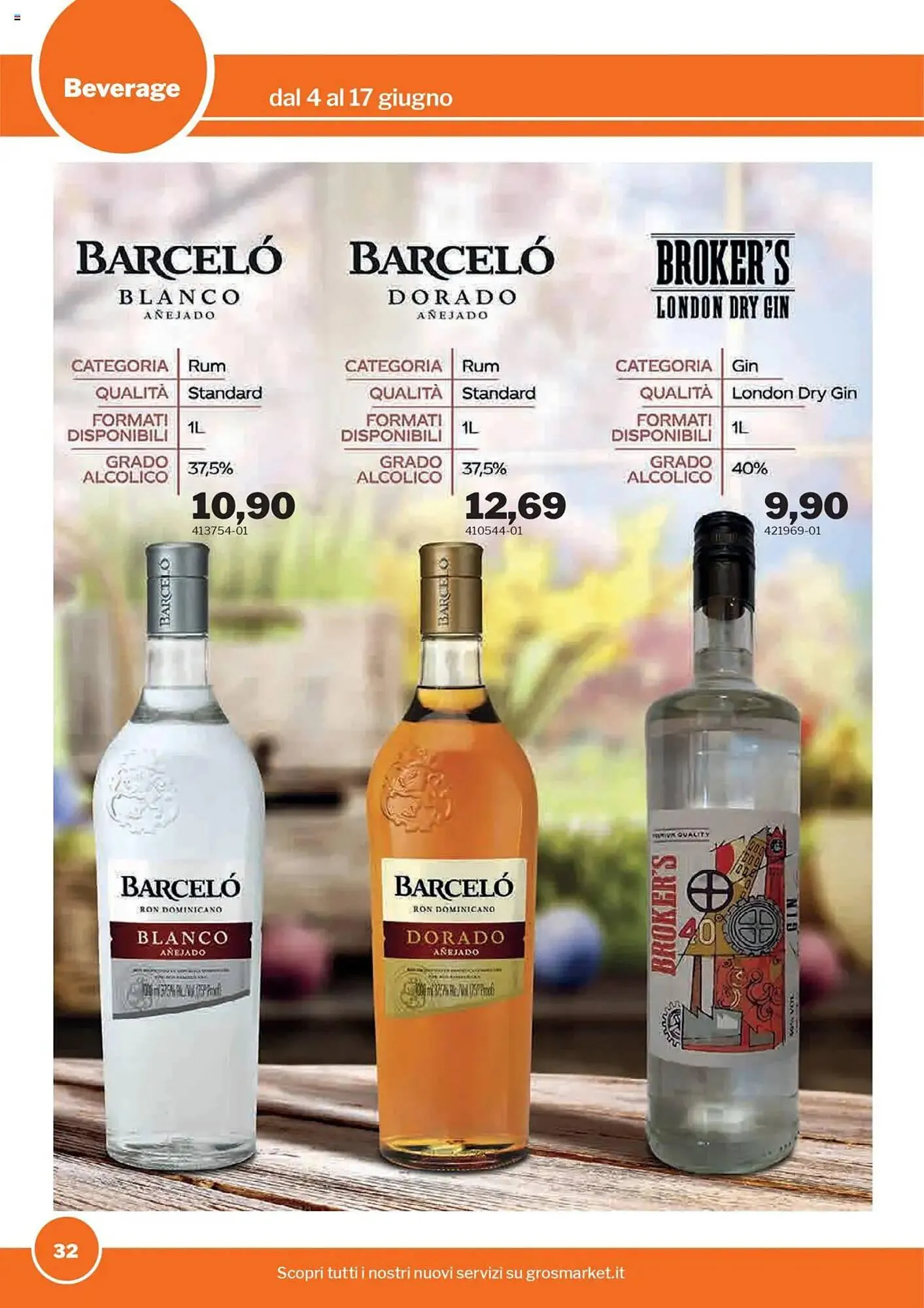 Volantino GrosMarket da 4 giugno a 17 giugno di 2025 - Pagina del volantino 32