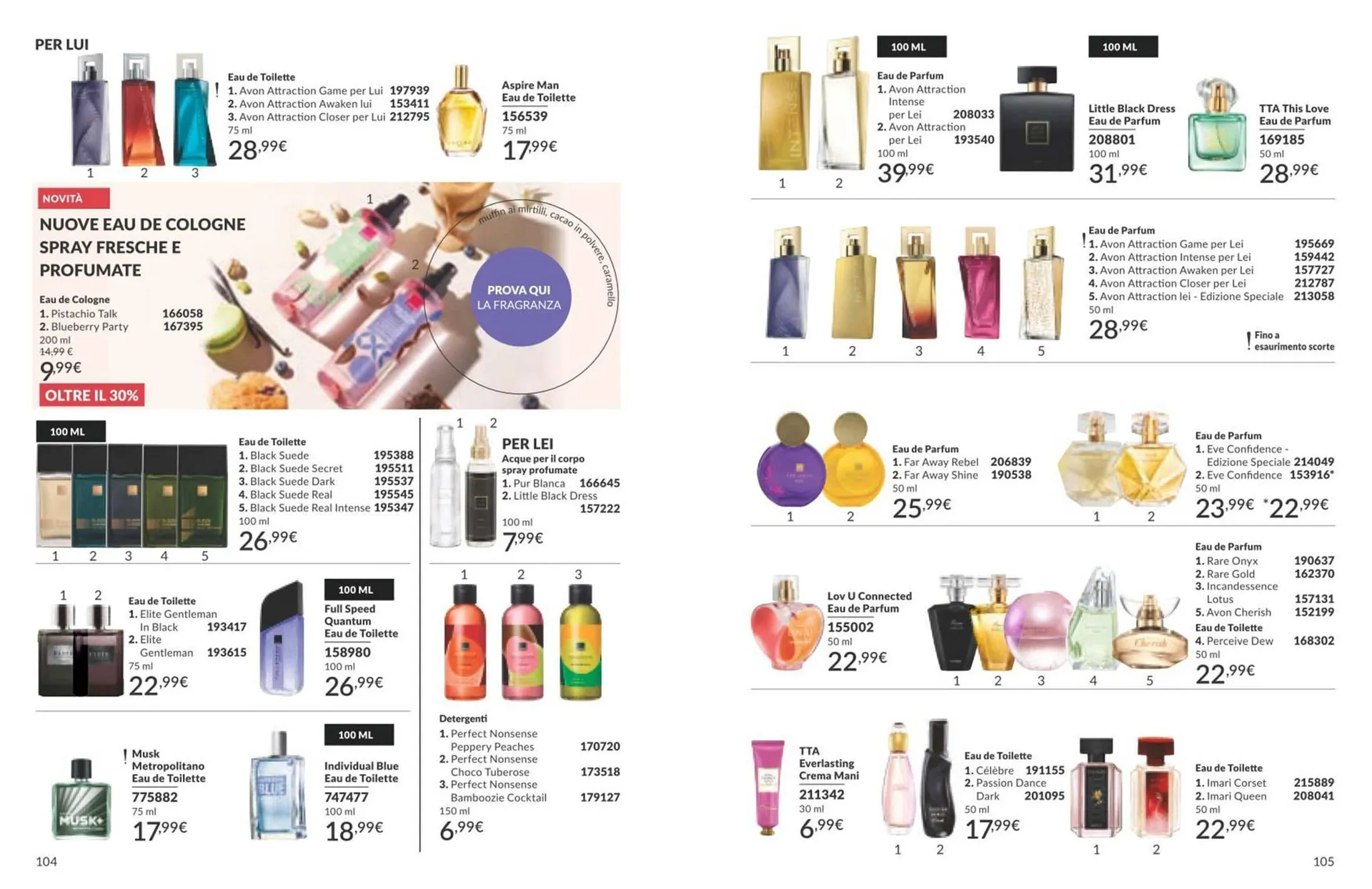 Volantino Avon da 1 agosto a 31 agosto di 2025 - Pagina del volantino 53
