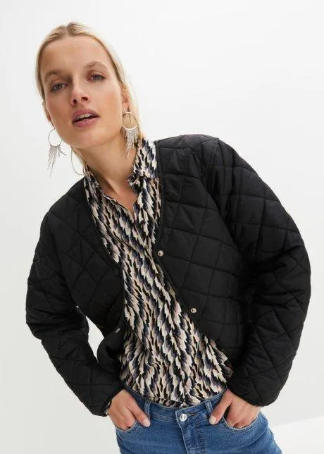 Giacca trapuntata in poliestere riciclato