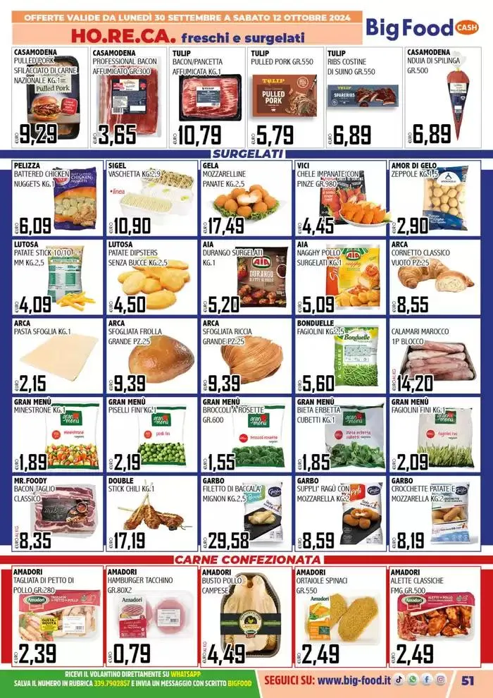 Sottocosto da 30 settembre a 12 ottobre di 2024 - Pagina del volantino 51