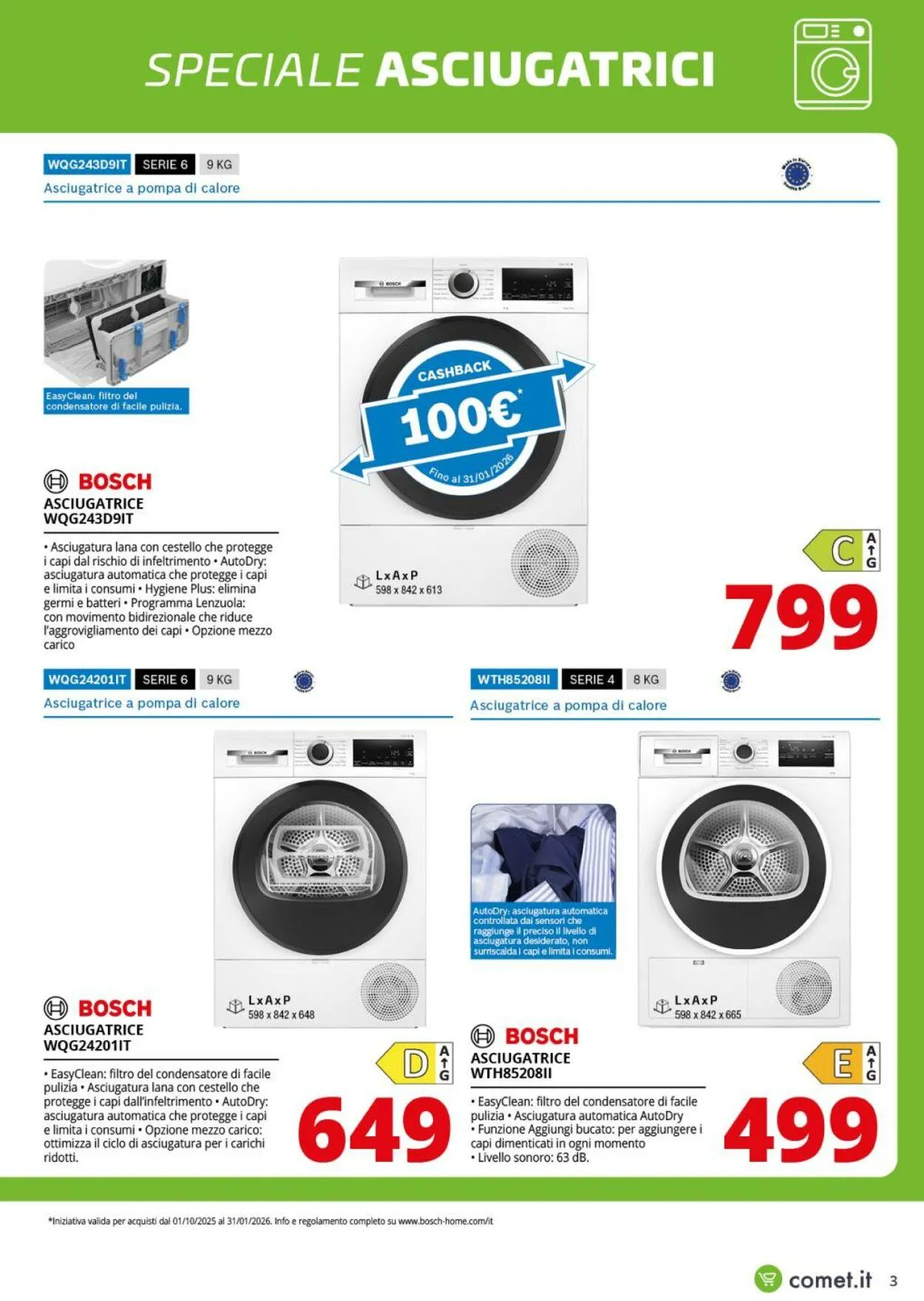 Comet Volantino attuale da 11 ottobre a 30 ottobre di 2025 - Pagina del volantino 3