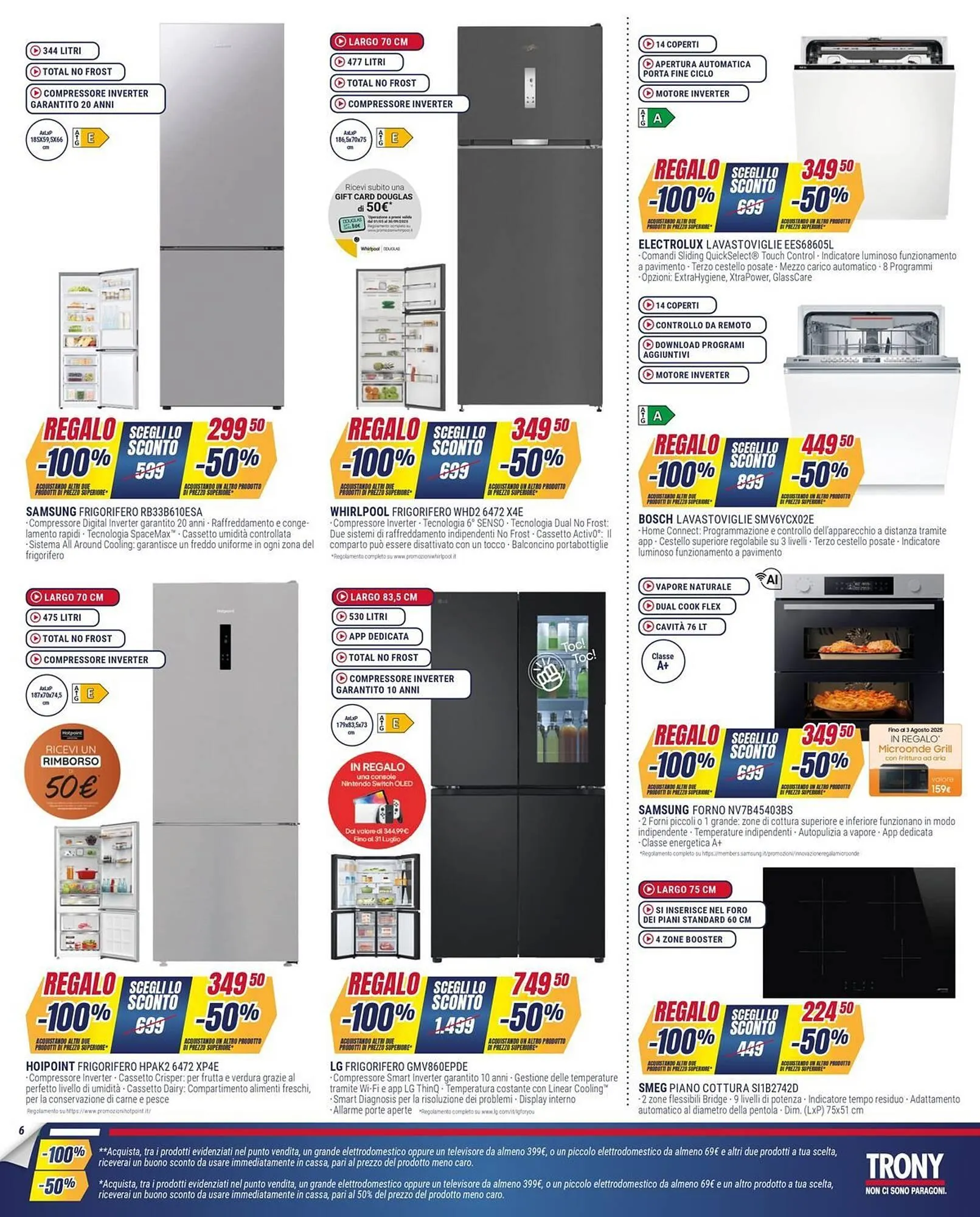 Volantino Trony da 3 luglio a 30 luglio di 2025 - Pagina del volantino 6