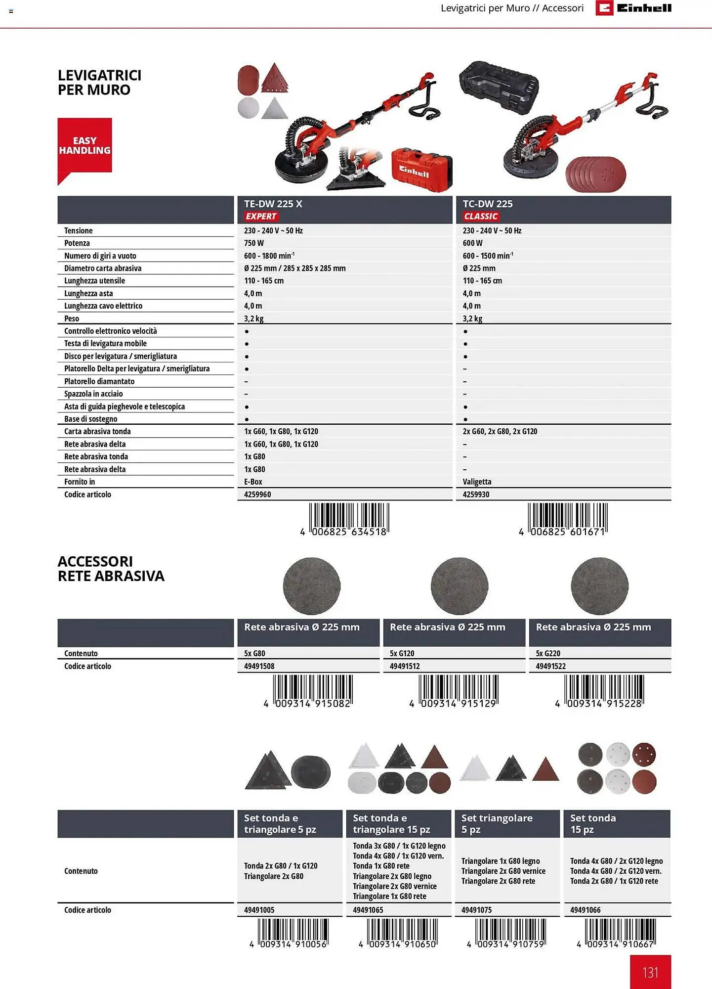 Volantino Einhell da 17 marzo a 31 dicembre di 2026 - Pagina del volantino 133