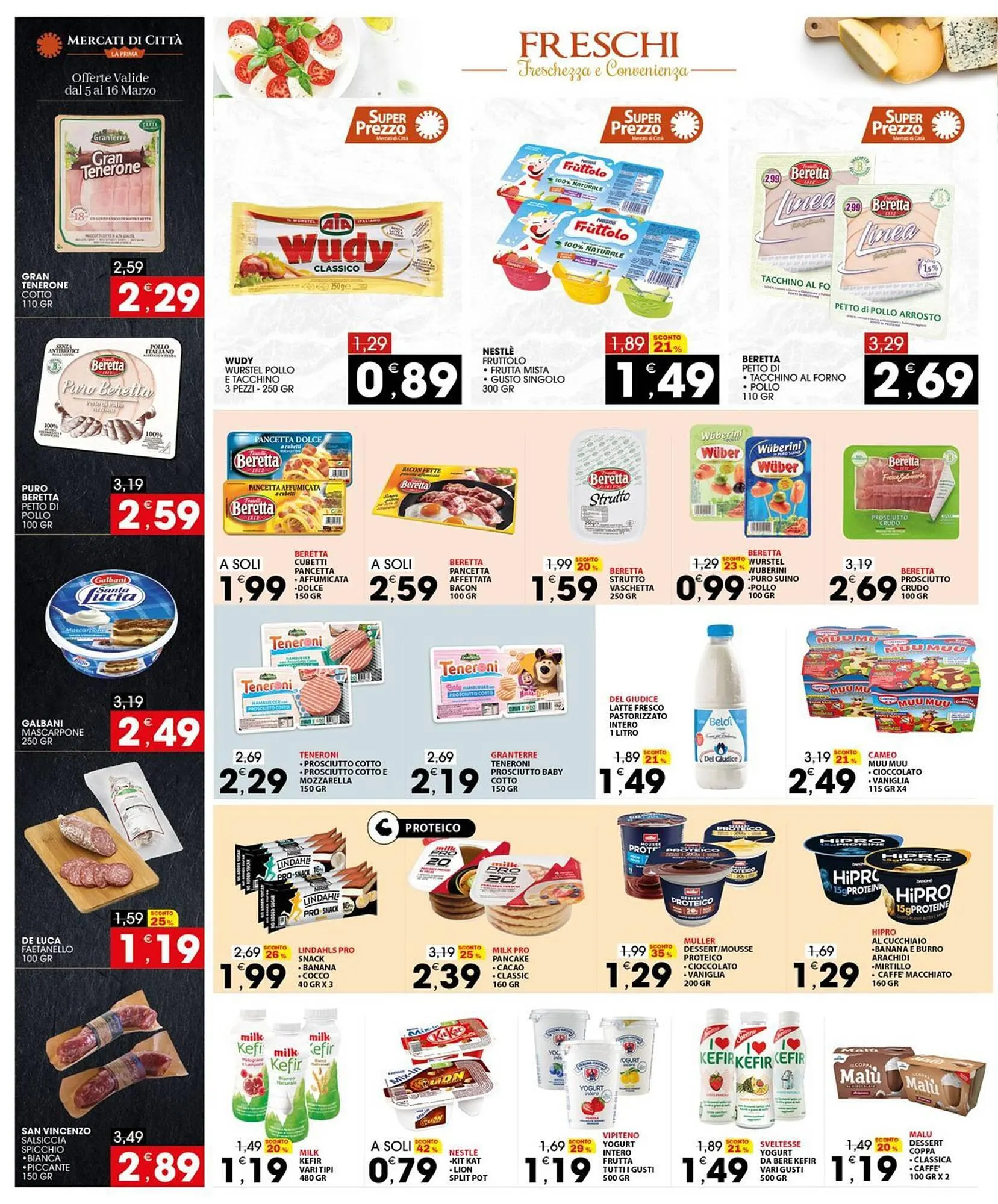 Volantino Mercati di Città La Prima da 5 marzo a 16 marzo di 2024 - Pagina del volantino 18