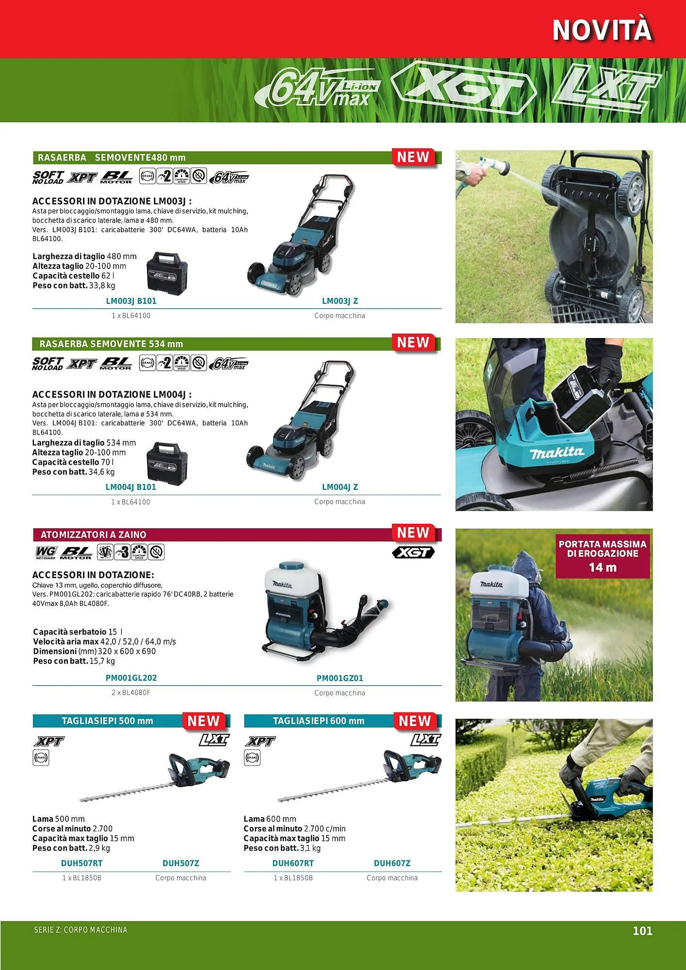 Volantino Makita da 1 ottobre a 31 marzo di 2024 - Pagina del volantino 103