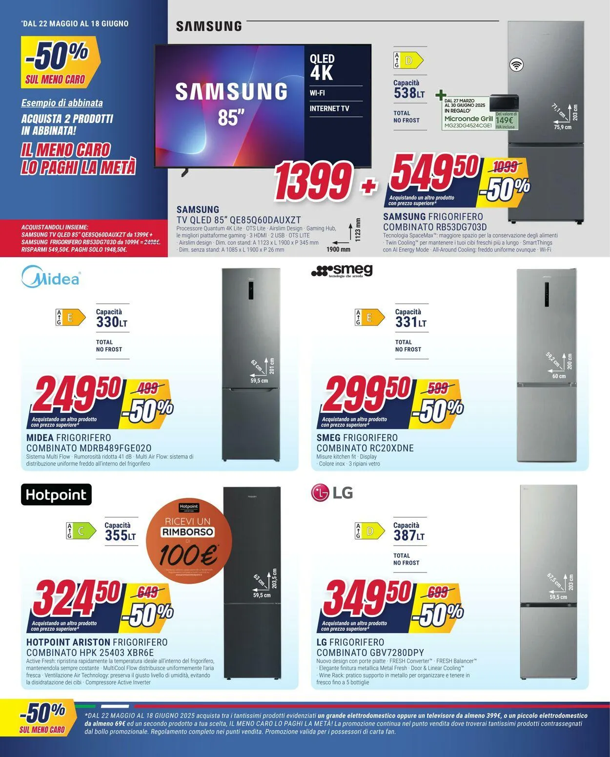 Trony - Milano Volantino attuale da 22 maggio a 18 giugno di 2025 - Pagina del volantino 12