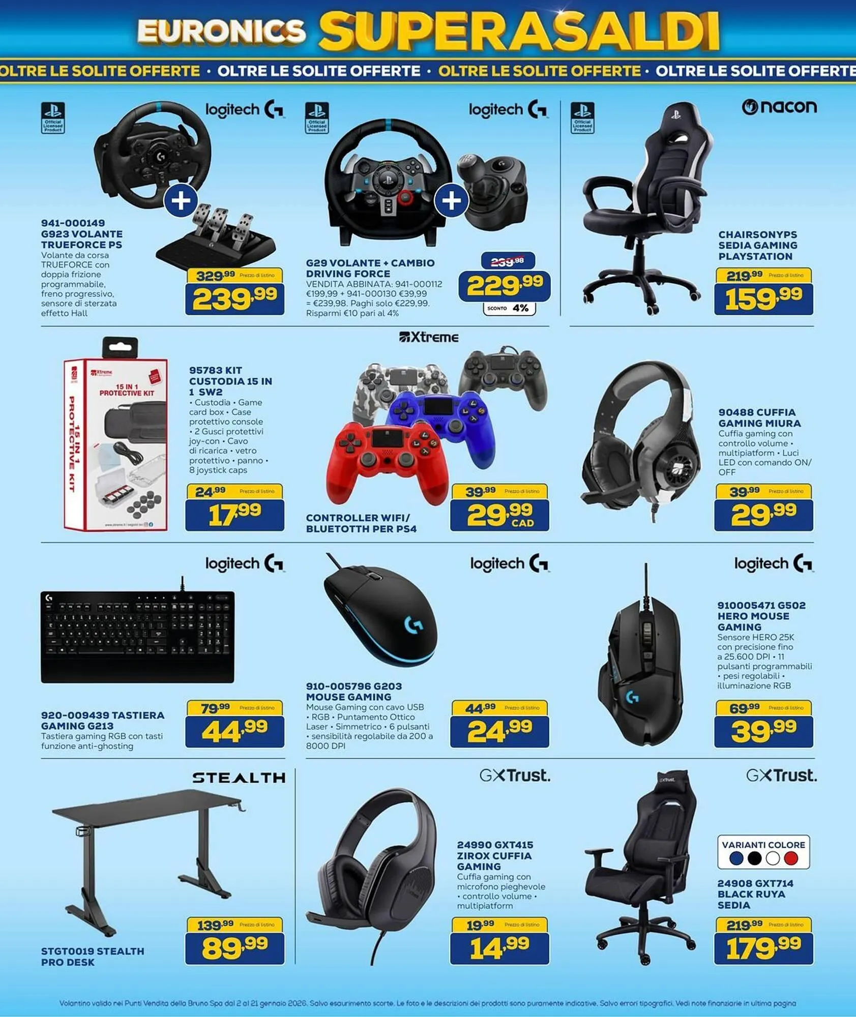 Volantino Euronics da 1 gennaio a 21 gennaio di 2026 - Pagina del volantino 13