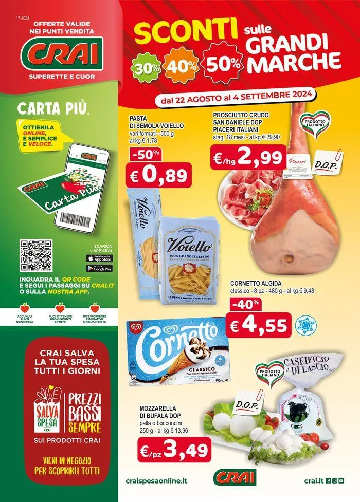 Sconti sulle grandi marche da 22 agosto a 4 settembre di 2024 - Pagina del volantino 1