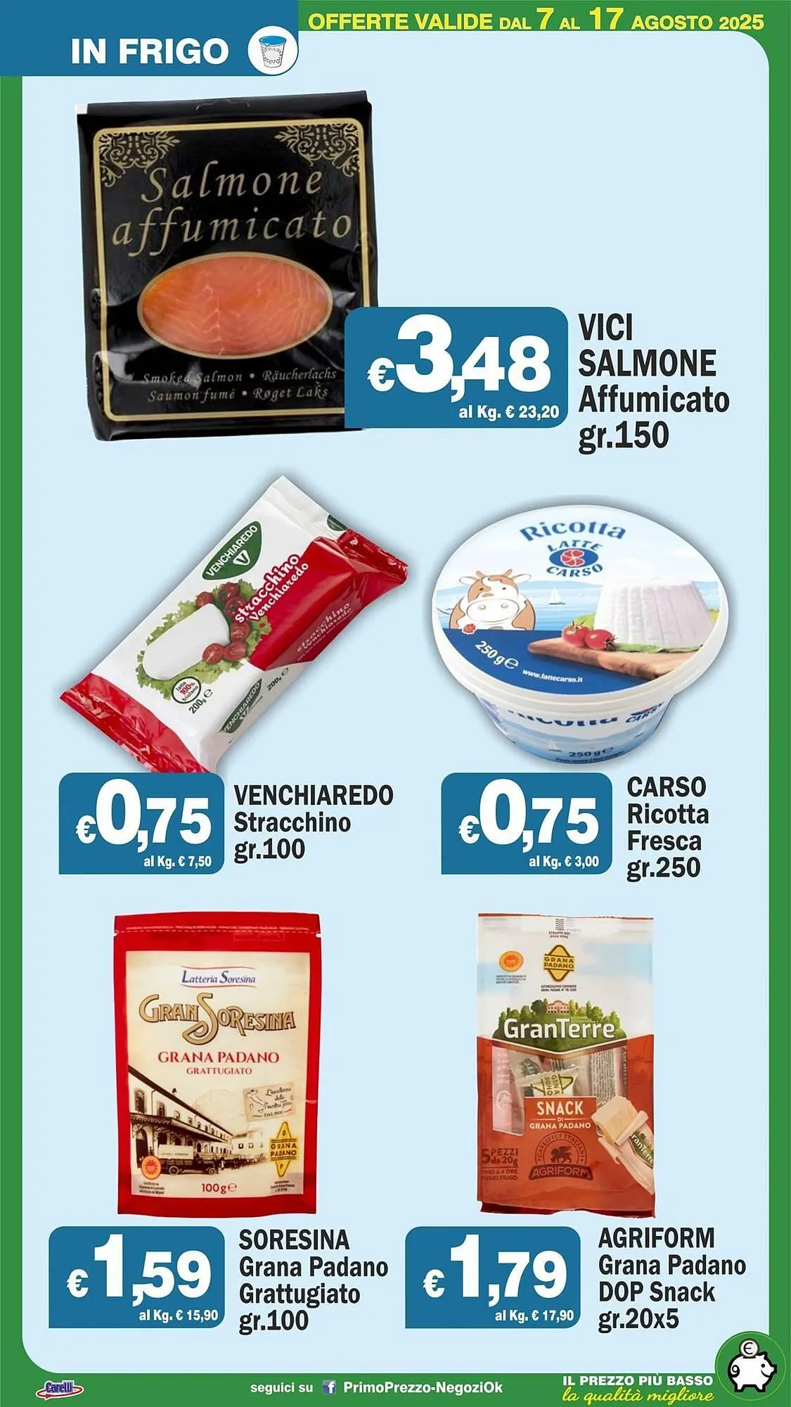 Volantino Primo Prezzo da 7 agosto a 17 agosto di 2025 - Pagina del volantino 44