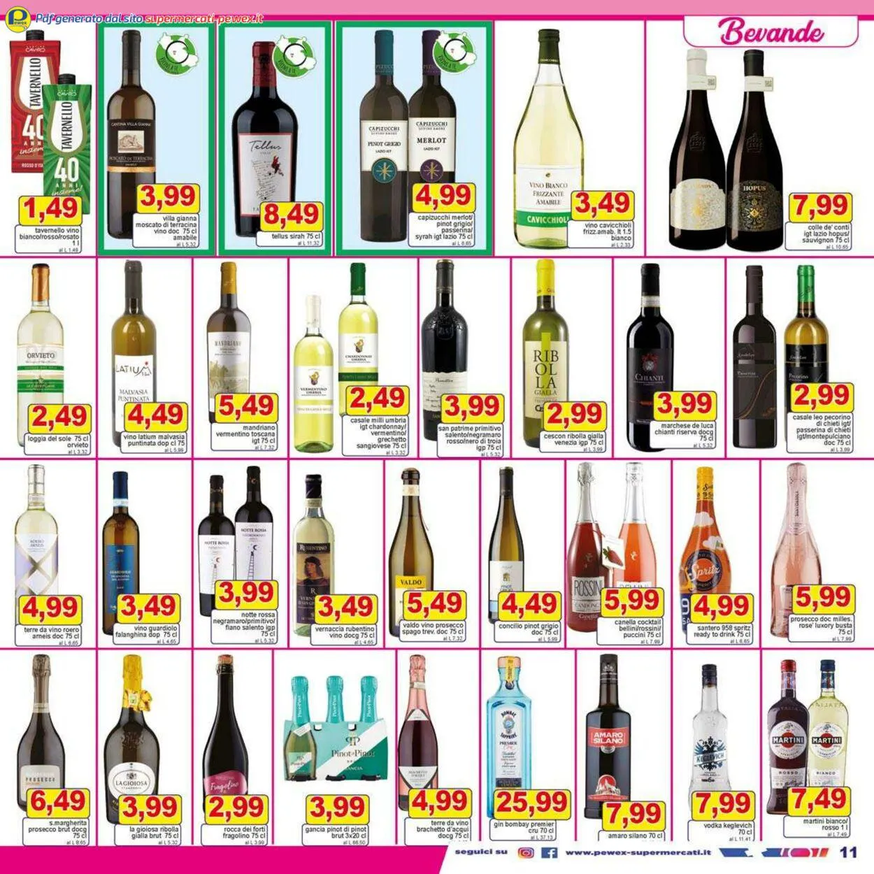 Pewex Volantino attuale da 5 settembre a 19 settembre di 2023 - Pagina del volantino 11