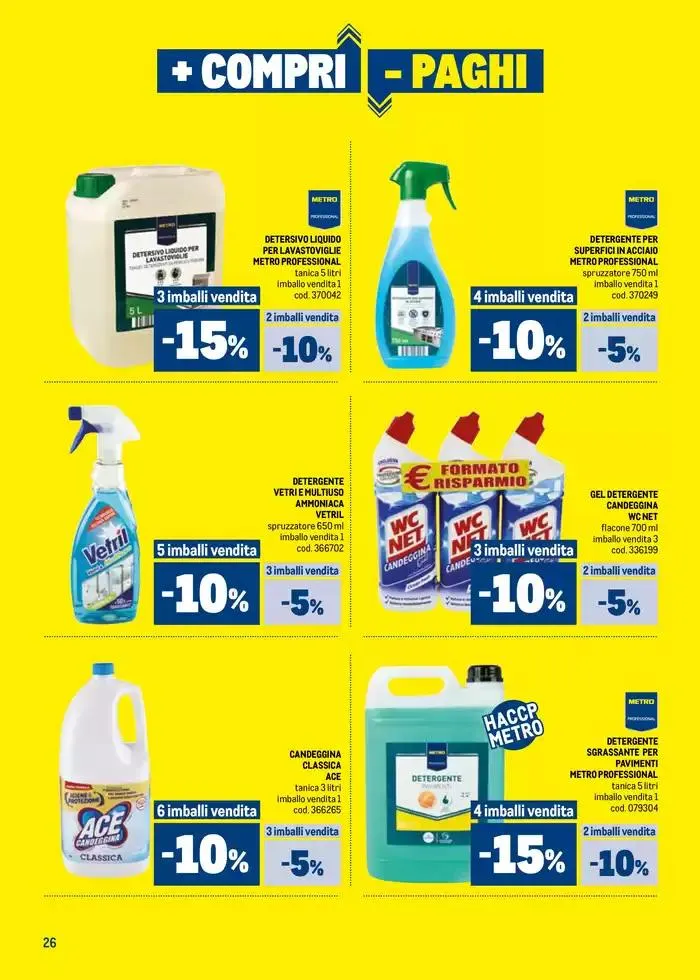 + Compri - Paghi dal 1.05 al 9.07 da 2 maggio a 9 luglio di 2025 - Pagina del volantino 26