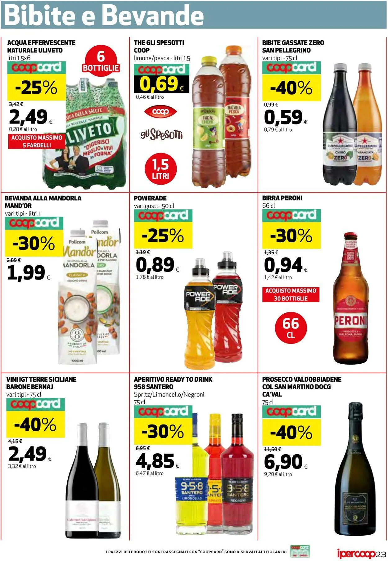 Coop Volantino attuale da 25 luglio a 5 agosto di 2025 - Pagina del volantino 23