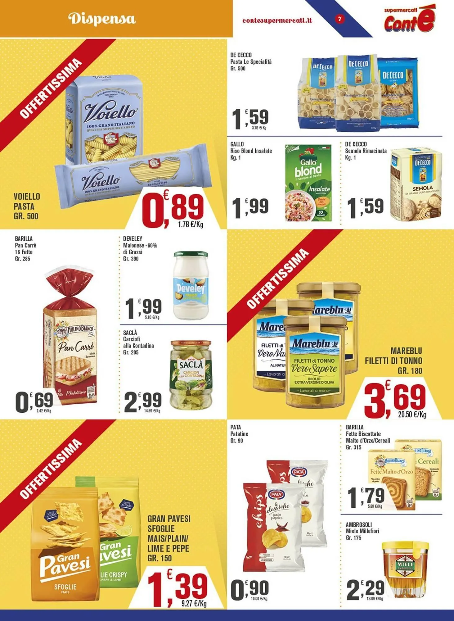 Volantino Conté Supermercati da 7 maggio a 17 maggio di 2026 - Pagina del volantino 7