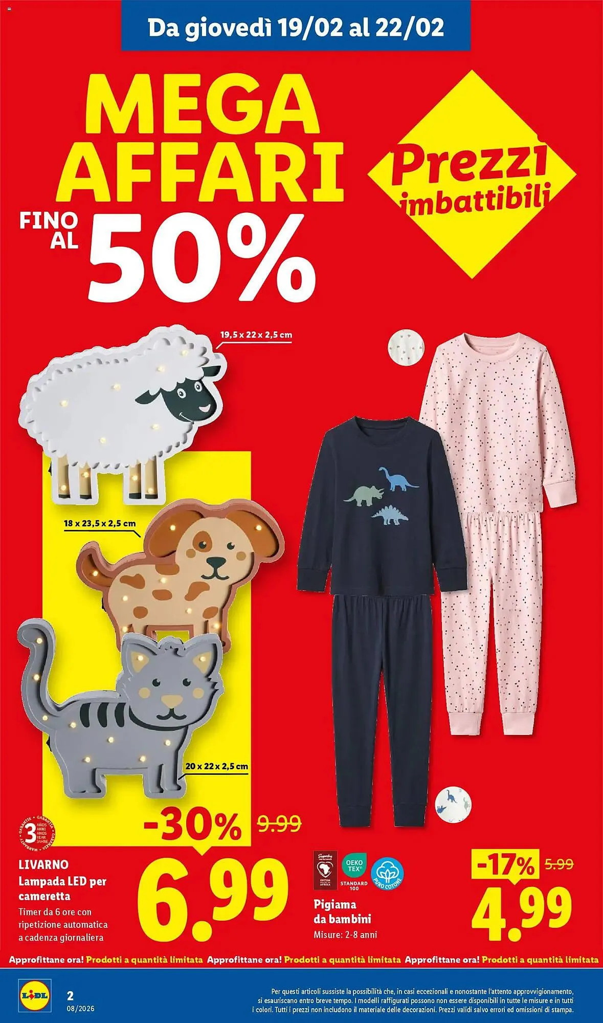 Volantino Lidl da 19 febbraio a 22 febbraio di 2026 - Pagina del volantino 2