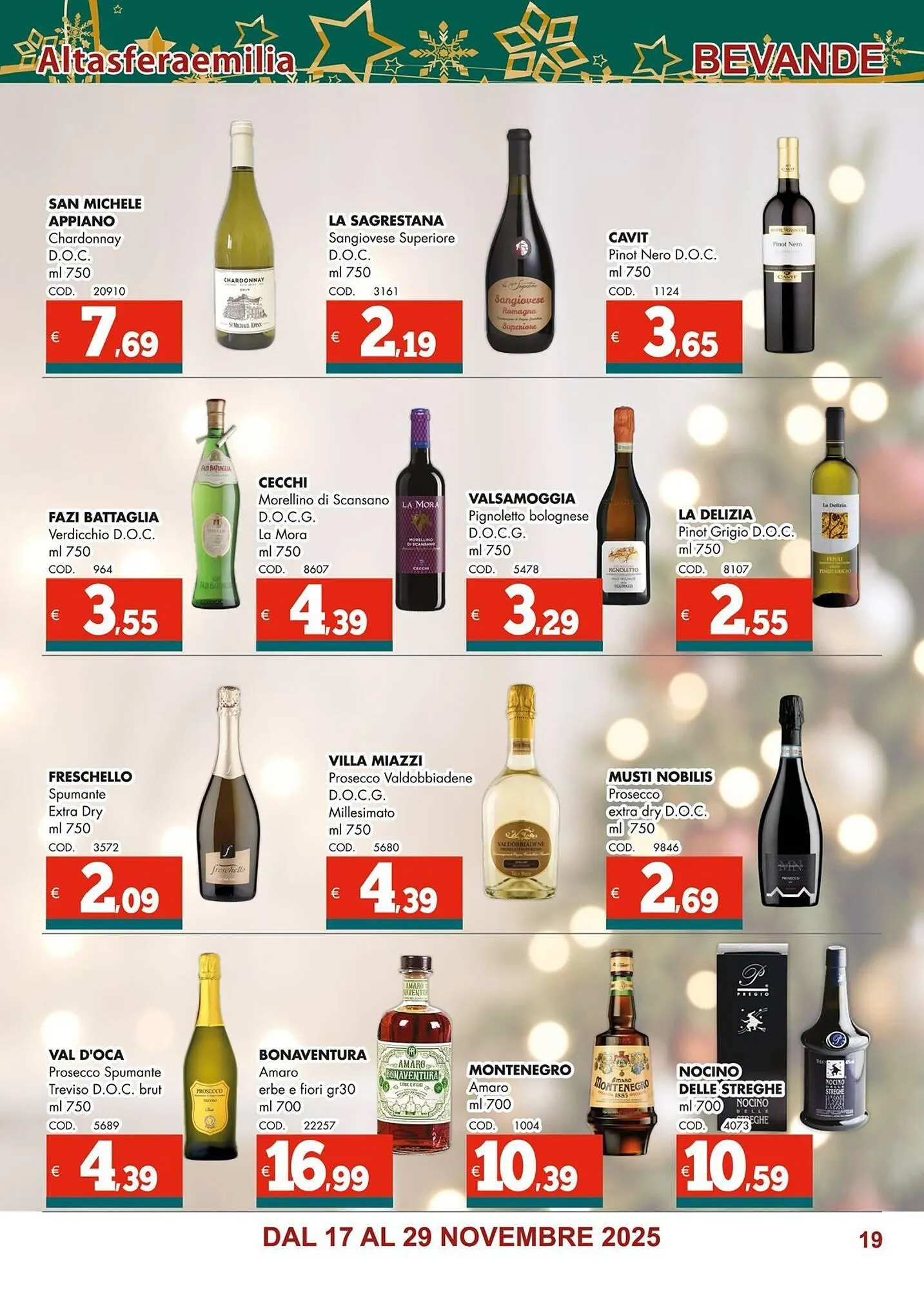Volantino Altasfera da 17 novembre a 29 novembre di 2025 - Pagina del volantino 19