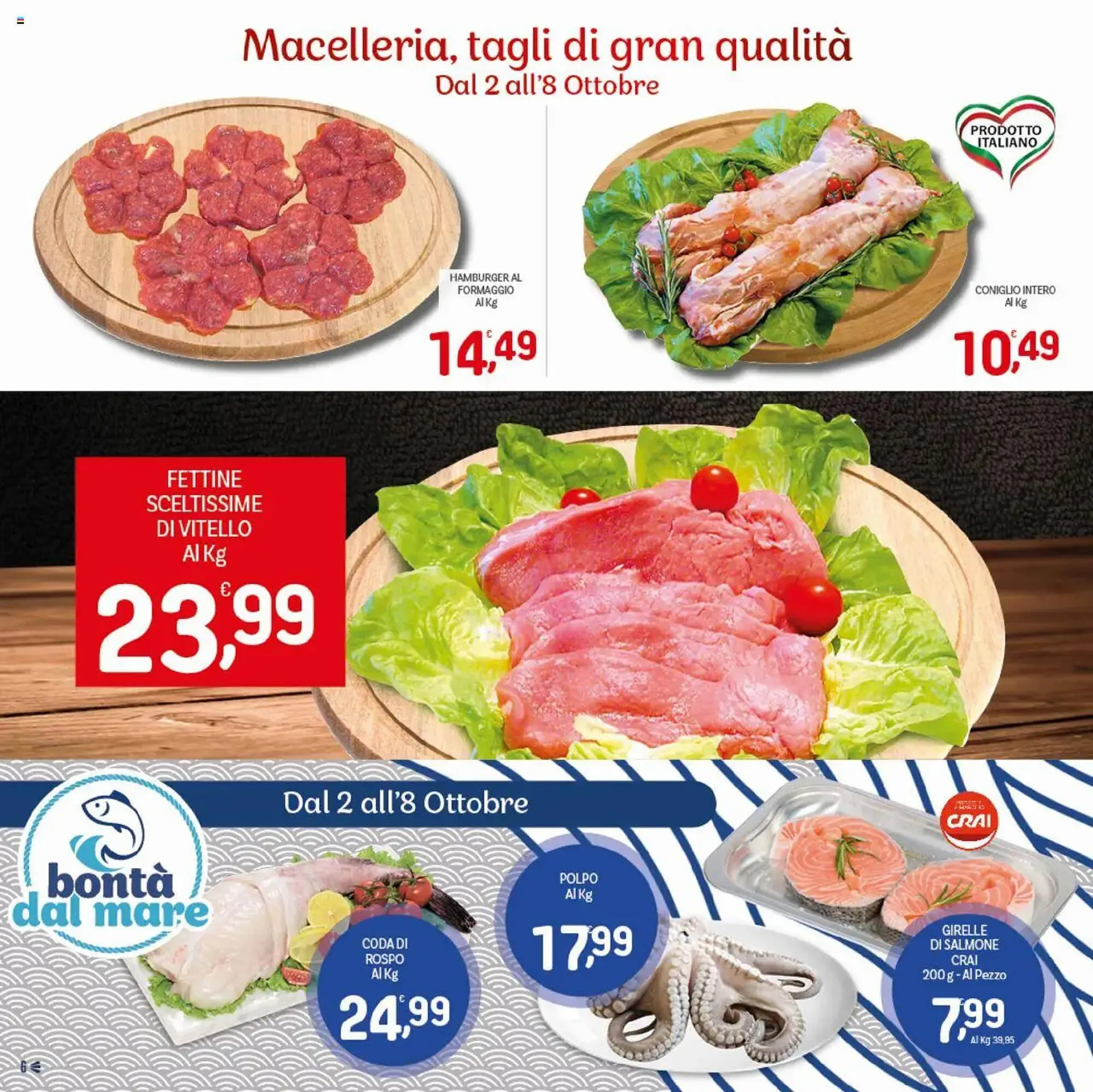 Volantino Crai da 2 ottobre a 15 ottobre di 2025 - Pagina del volantino 6