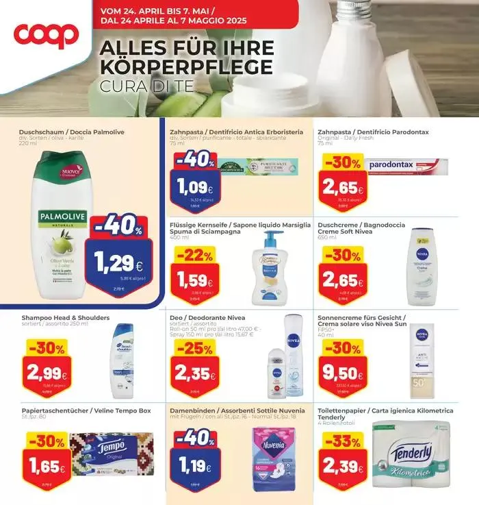 Rabatte bis u 40% da 24 aprile a 7 maggio di 2025 - Pagina del volantino 18