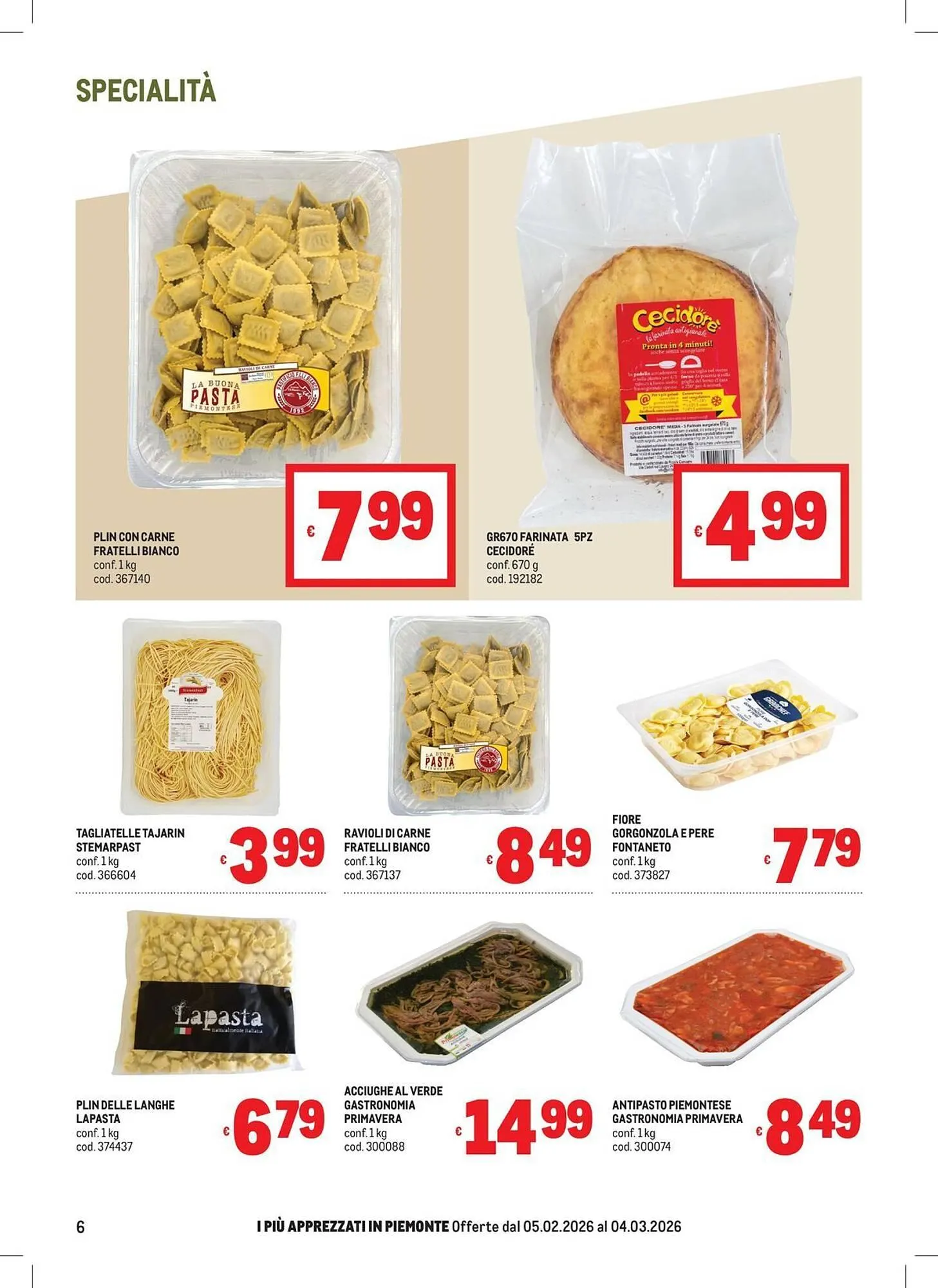 Volantino Metro da 5 febbraio a 4 marzo di 2026 - Pagina del volantino 6