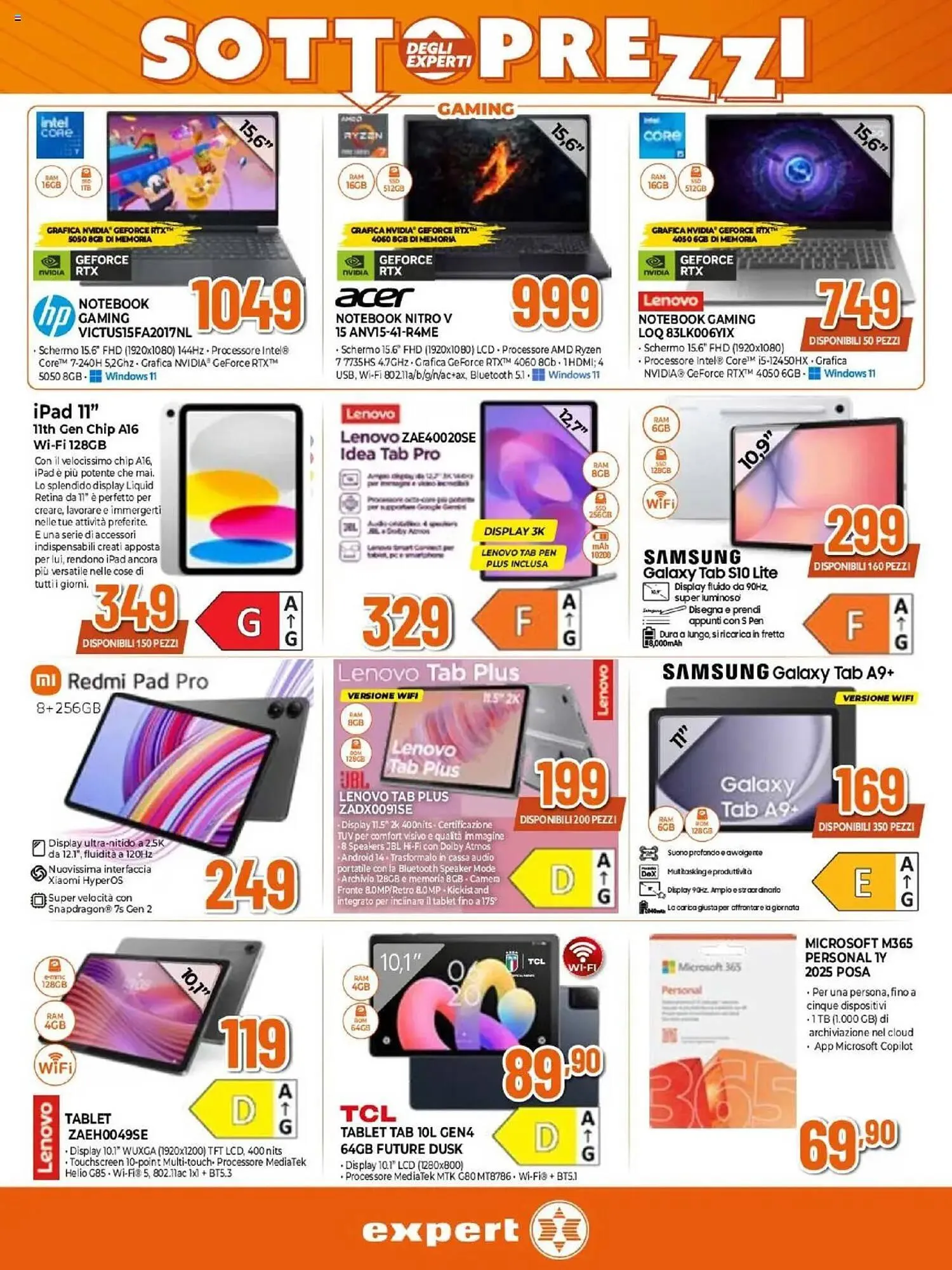 Volantino Expert da 2 ottobre a 15 ottobre di 2025 - Pagina del volantino 7