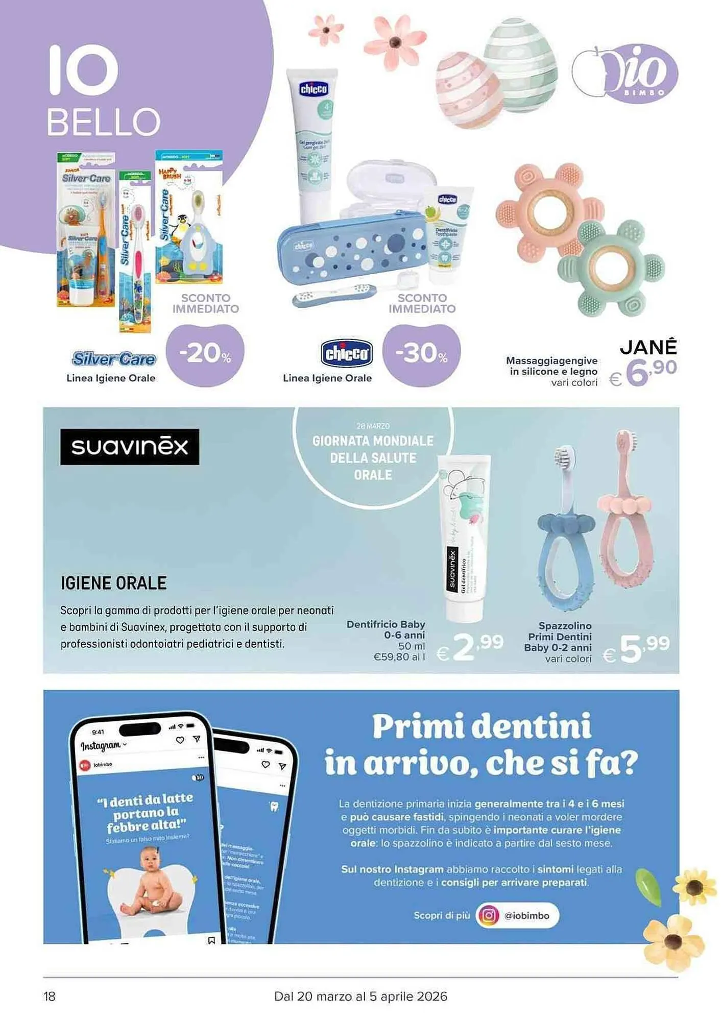 Volantino Io Bimbo da 20 marzo a 5 aprile di 2026 - Pagina del volantino 18