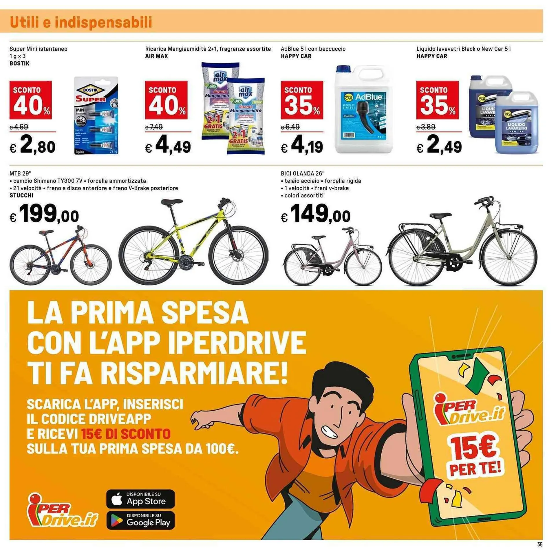 Volantino Iper La Grande da 5 marzo a 18 marzo di 2026 - Pagina del volantino 35