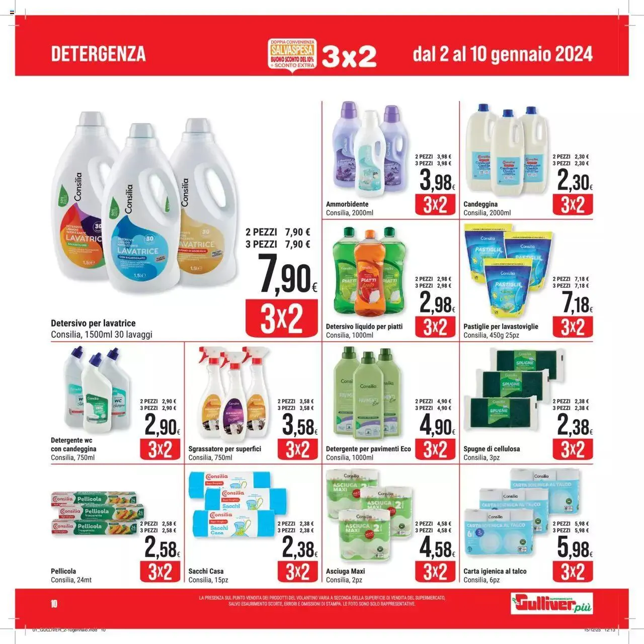 Volantino Gulliver da 2 gennaio a 10 gennaio di 2024 - Pagina del volantino 10