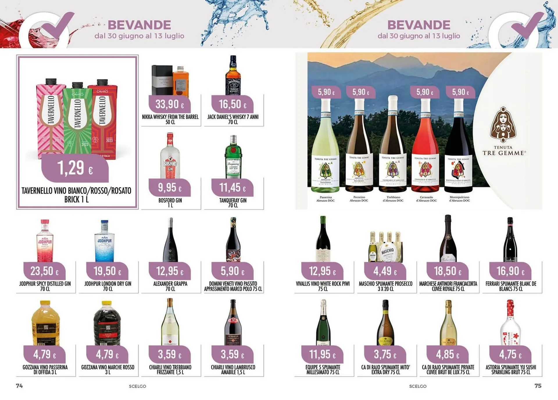 Volantino Scelgo da 30 giugno a 13 luglio di 2025 - Pagina del volantino 38