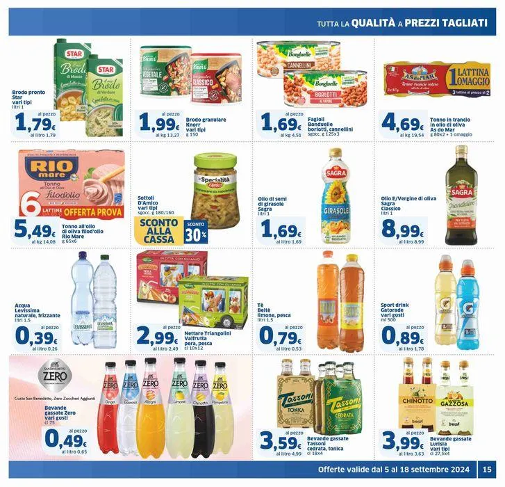 Oops prezzi sbagliati , Superstore da 5 settembre a 18 settembre di 2024 - Pagina del volantino 15