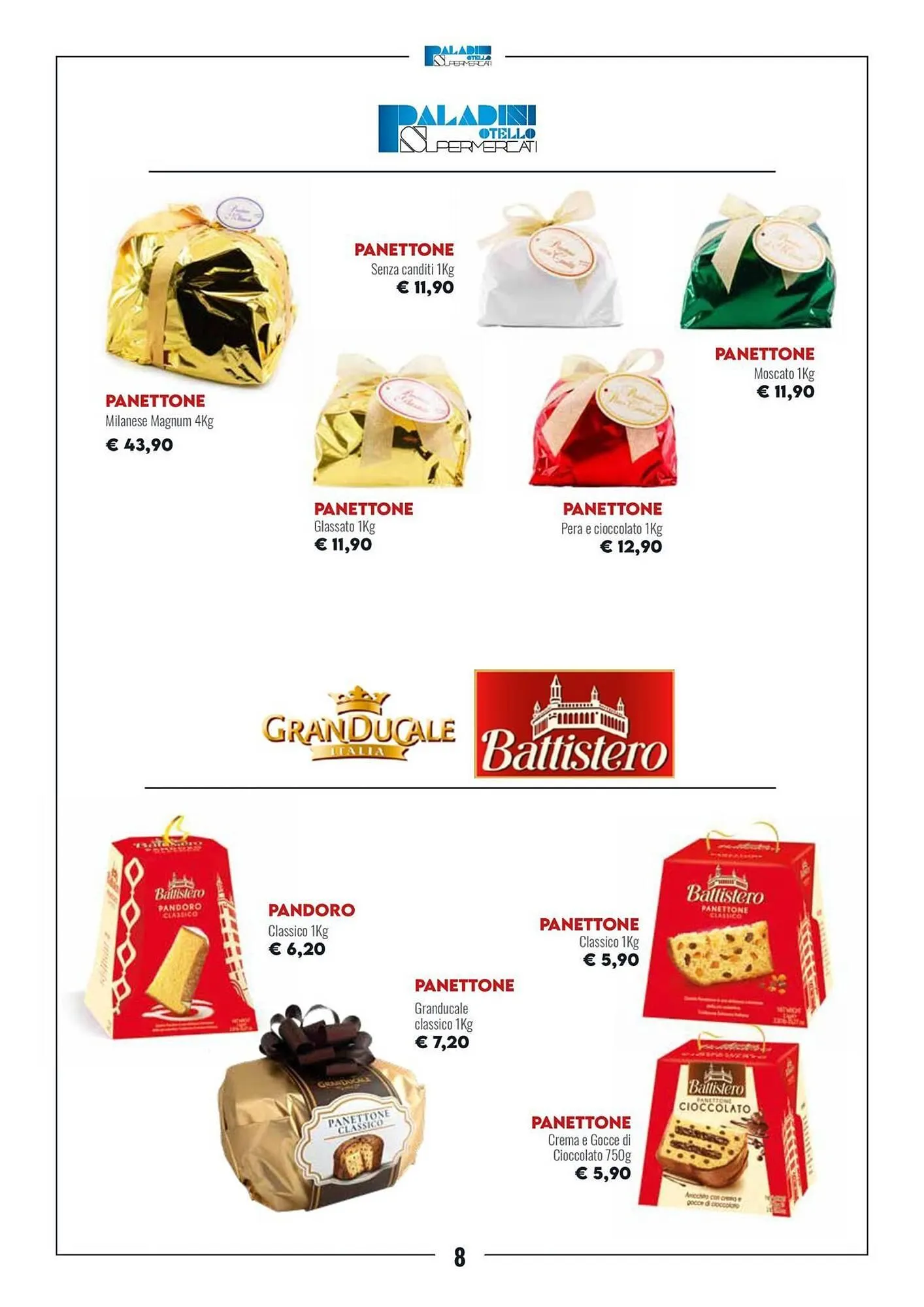 Volantino Paladini Otello Supermercato da 1 dicembre a 31 dicembre di 2025 - Pagina del volantino 8