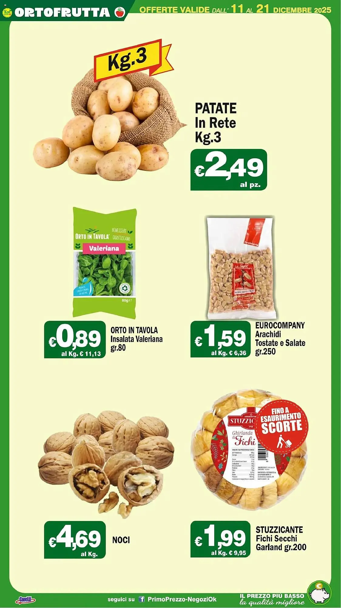 Volantino Primo Prezzo da 11 dicembre a 21 dicembre di 2025 - Pagina del volantino 28