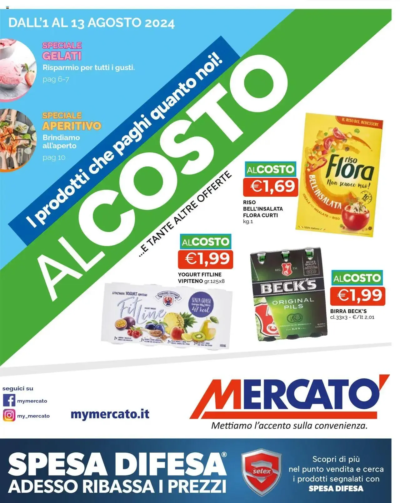 Volantino Mercatò da 1 agosto a 13 agosto di 2024 - Pagina del volantino 1