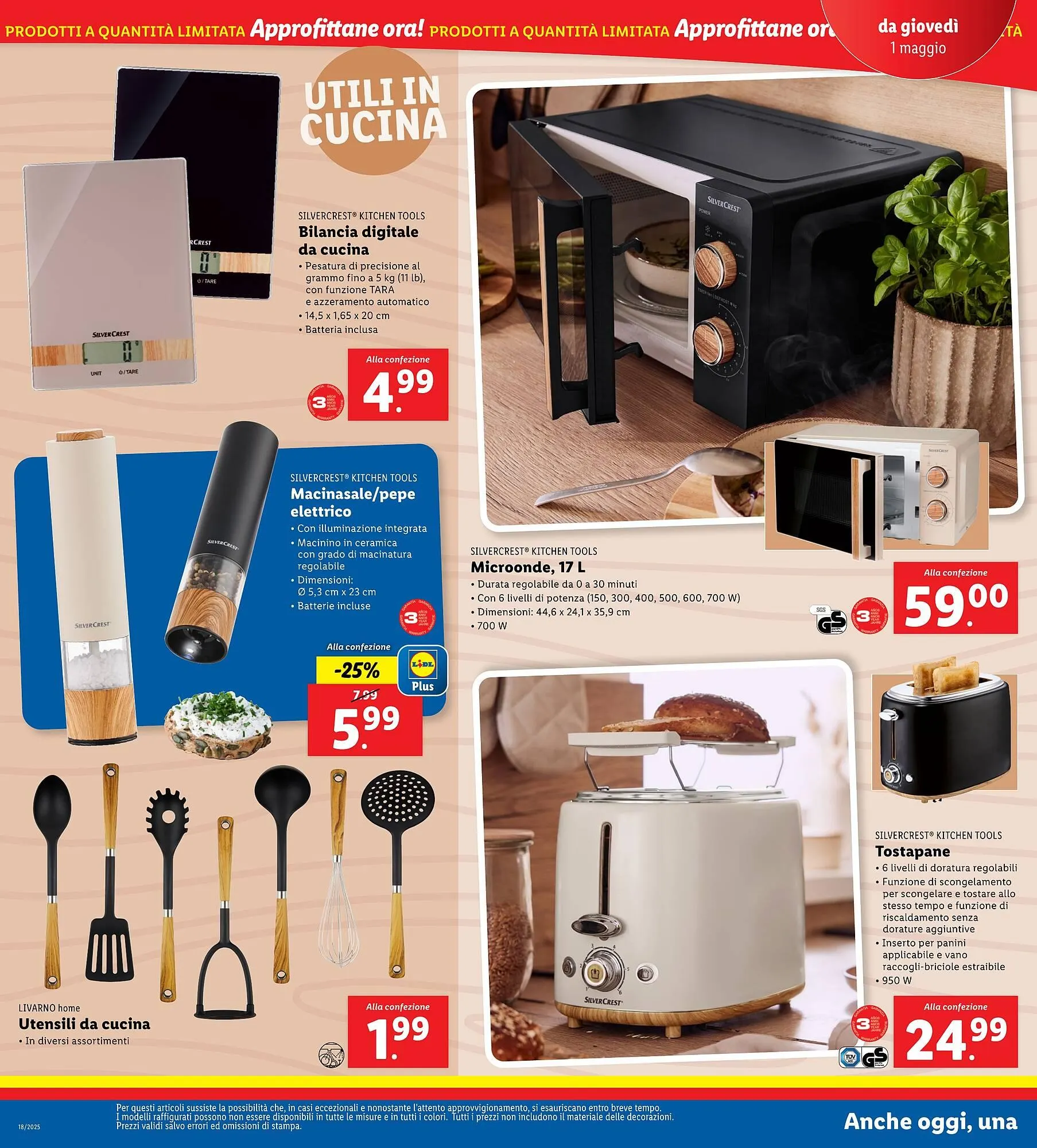 Volantino Lidl da 28 aprile a 4 maggio di 2025 - Pagina del volantino 34