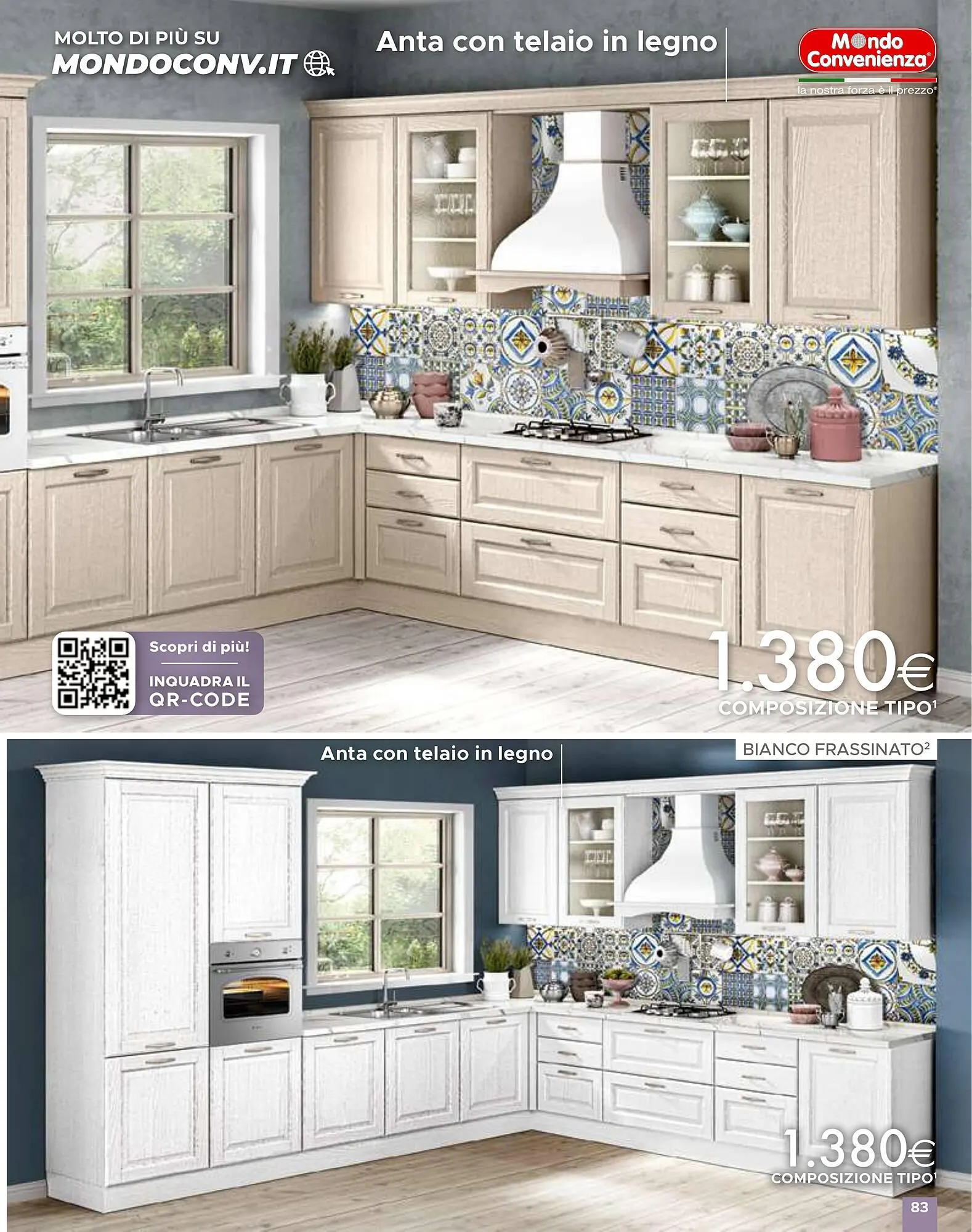 Volantino Mondo Convenienza da 1 aprile a 1 settembre di 2024 - Pagina del volantino 83