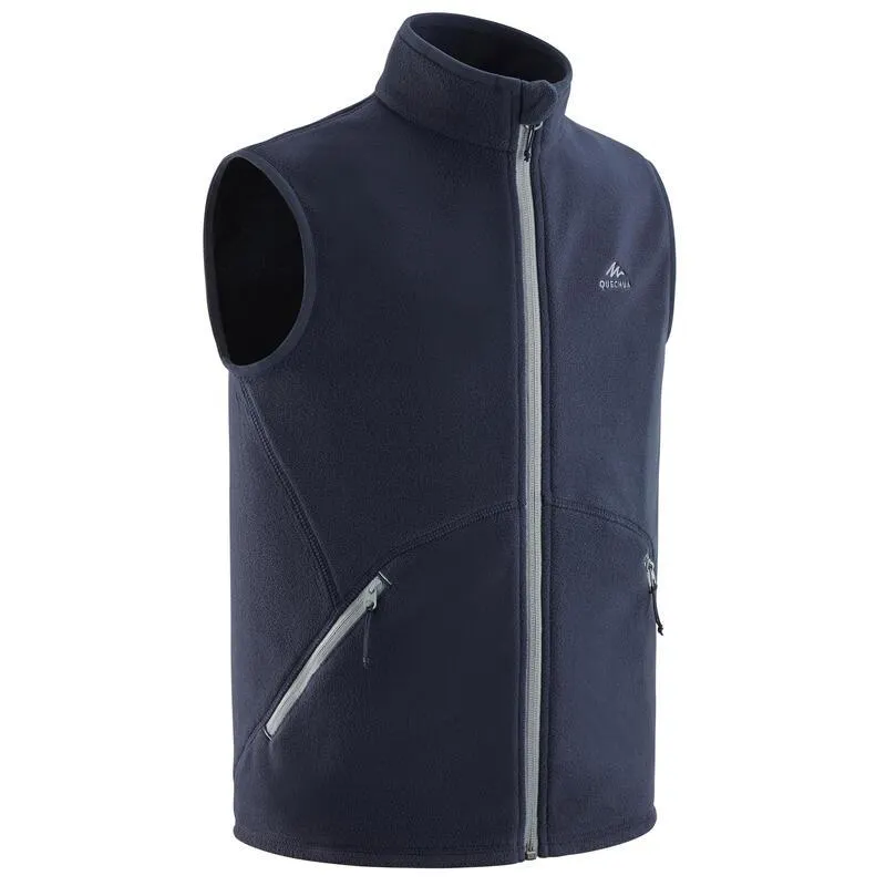 Gilet smanicato montagna bambino MH150 blu