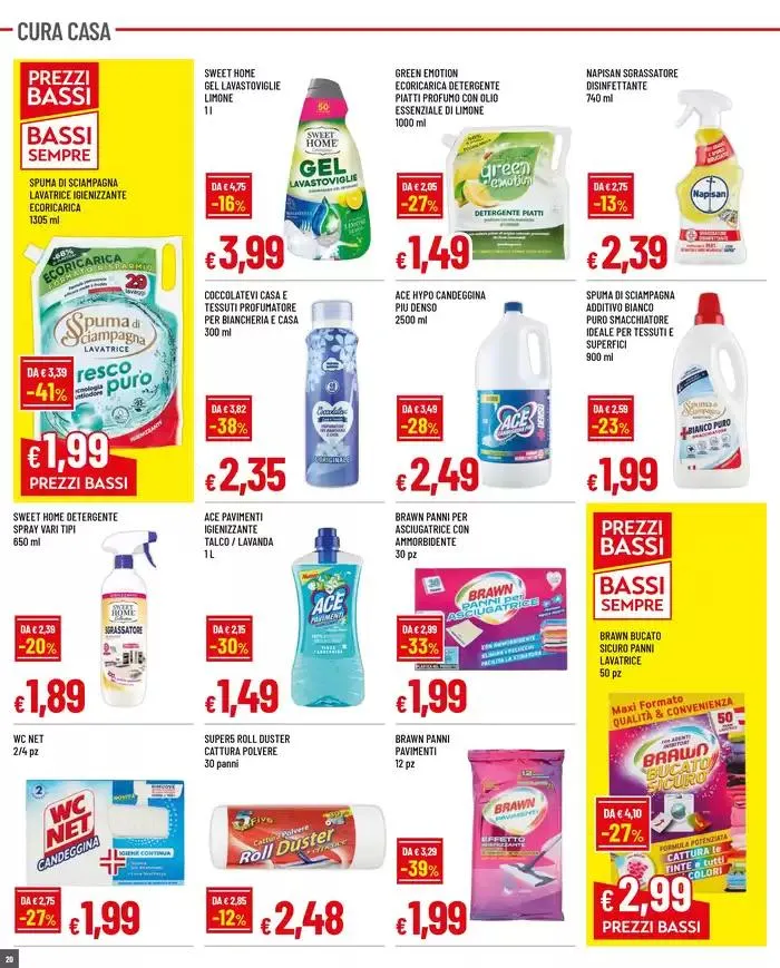 Prezzi ancora piu bassi da 6 marzo a 16 marzo di 2025 - Pagina del volantino 20
