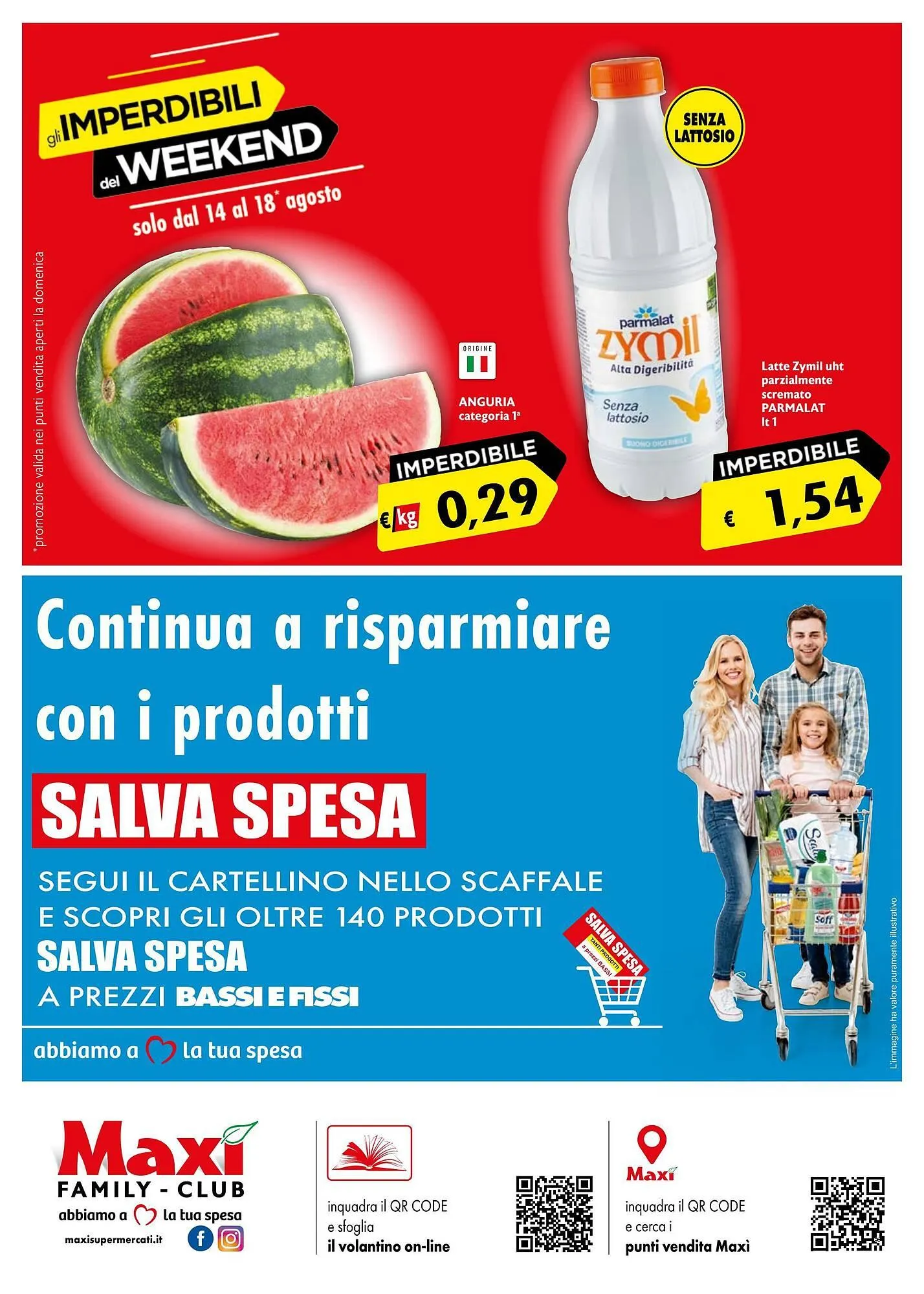 Volantino Maxi Family da 8 agosto a 28 agosto di 2024 - Pagina del volantino 8