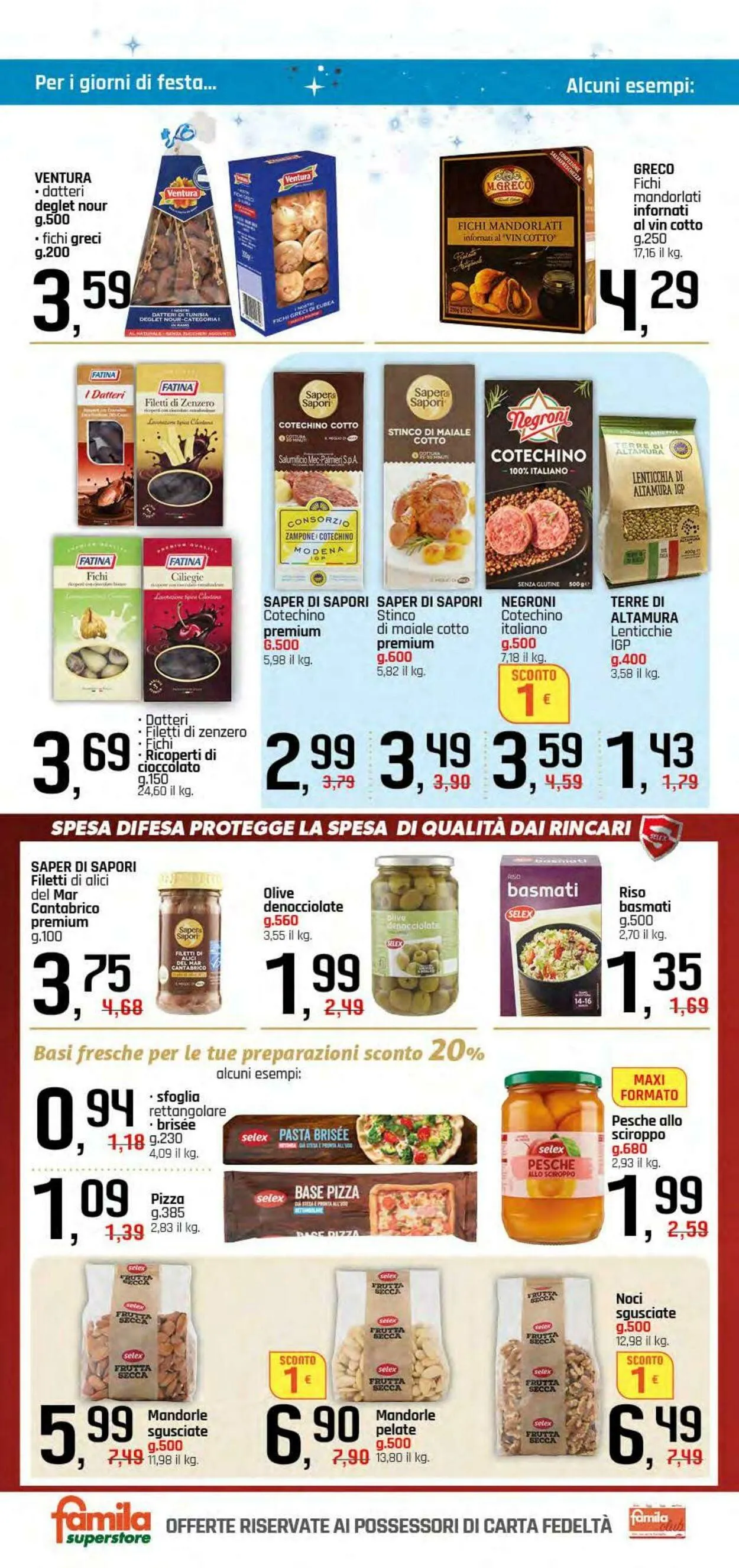 Famila Volantino attuale da 11 dicembre a 20 dicembre di 2025 - Pagina del volantino 7