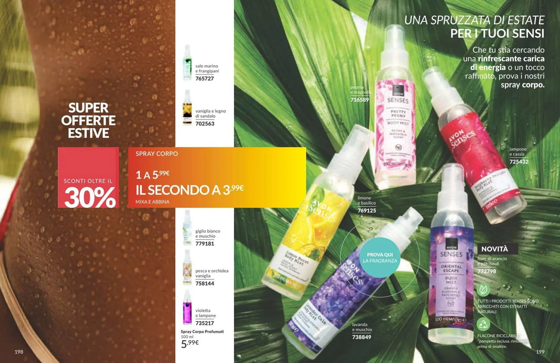 Volantino Avon da 1 agosto a 31 agosto di 2025 - Pagina del volantino 100