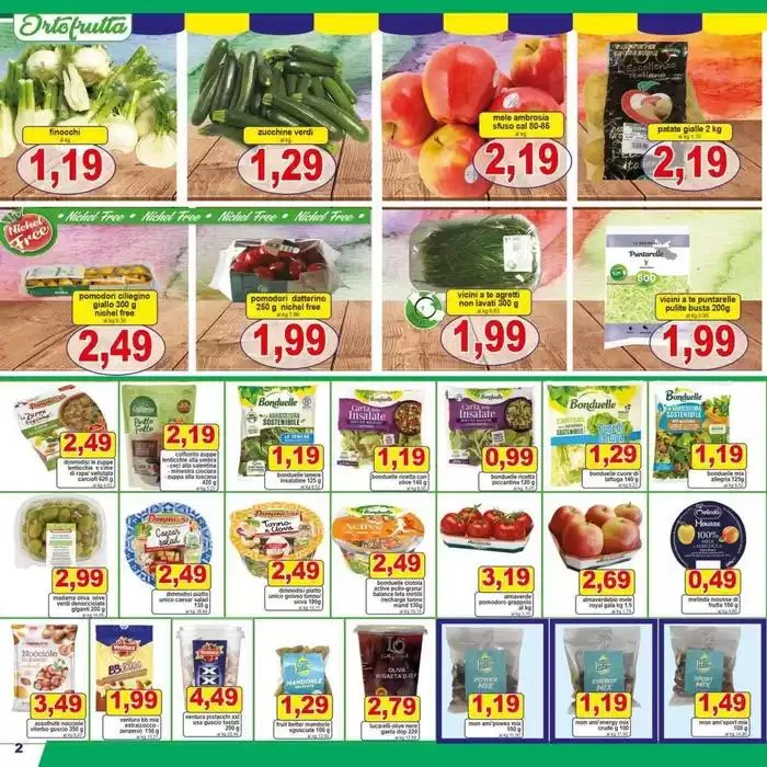 I prezzi più bassi della stagione da 21 marzo a 31 marzo di 2025 - Pagina del volantino 2