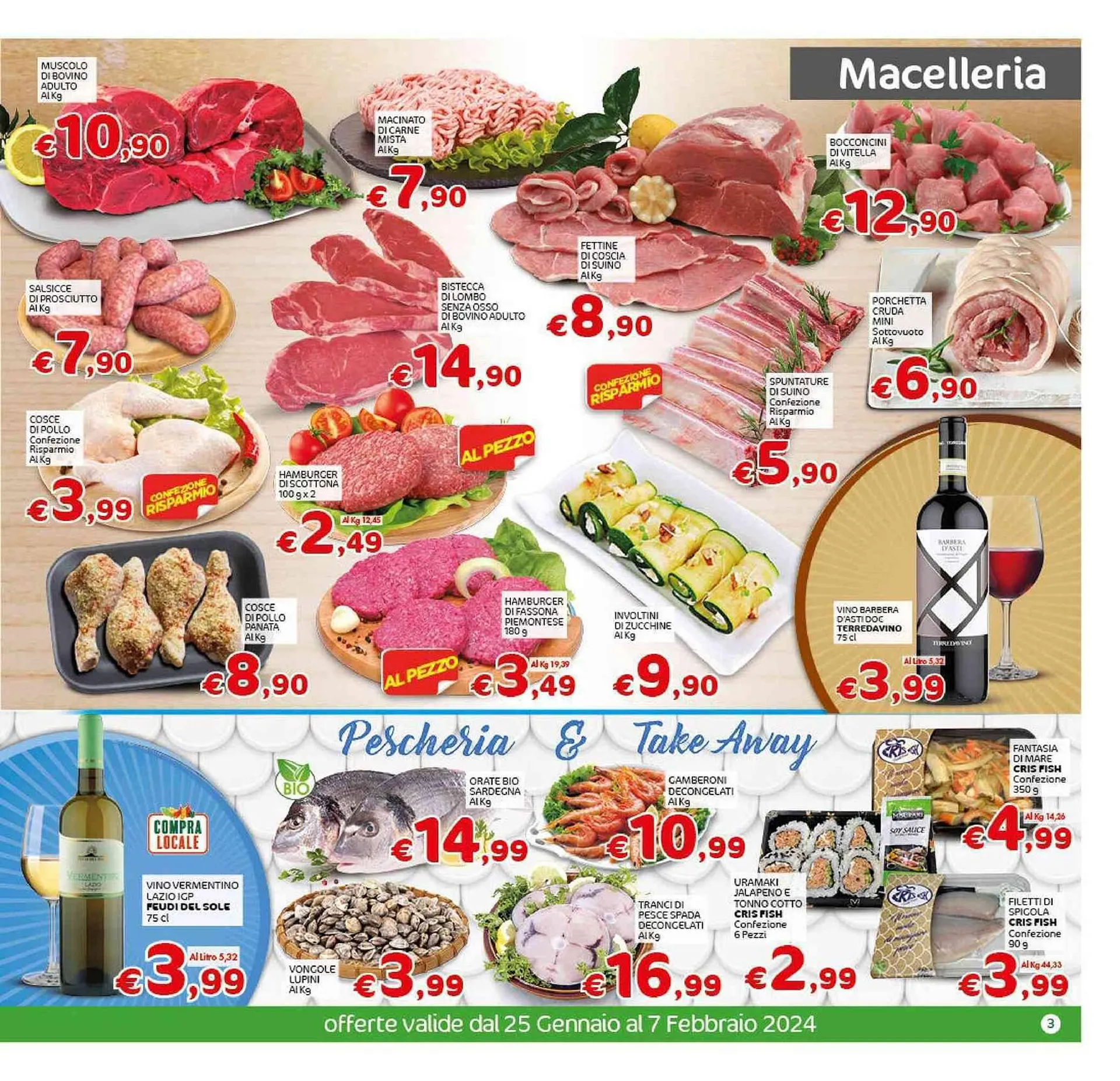 Volantino Crai extra da 25 gennaio a 7 febbraio di 2024 - Pagina del volantino 3
