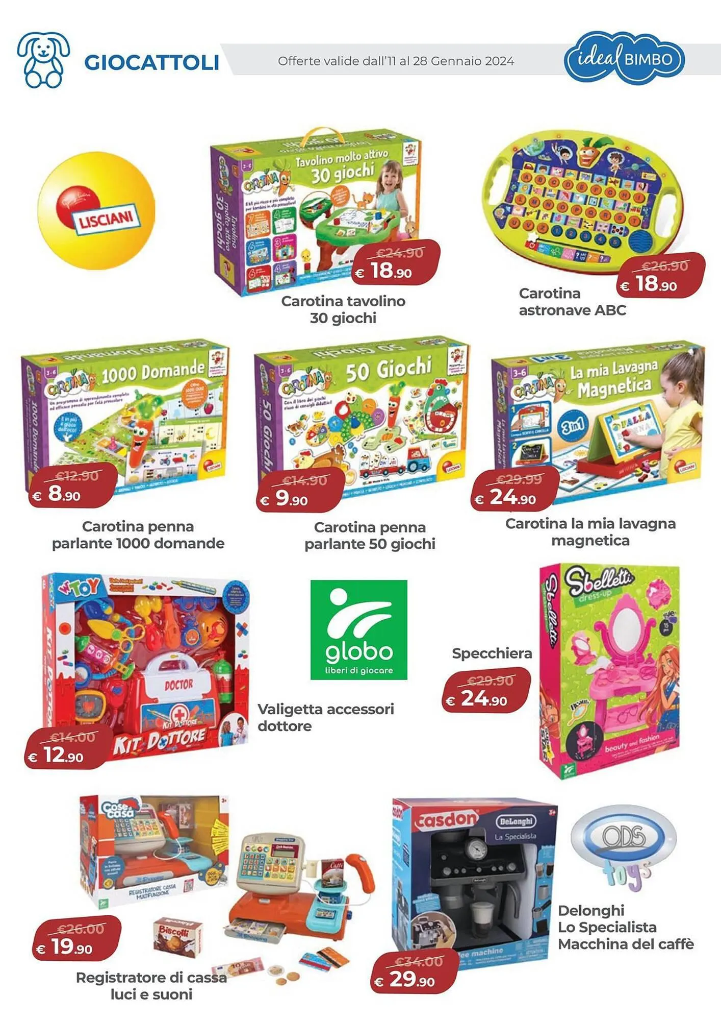 Volantino Ideal Bimbo da 11 gennaio a 28 gennaio di 2024 - Pagina del volantino 6