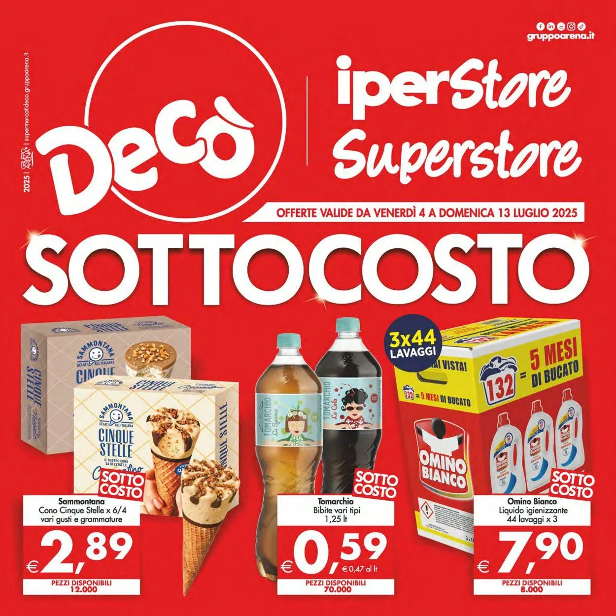 Deco Volantino attuale da 4 luglio a 13 luglio di 2025 - Pagina del volantino 1