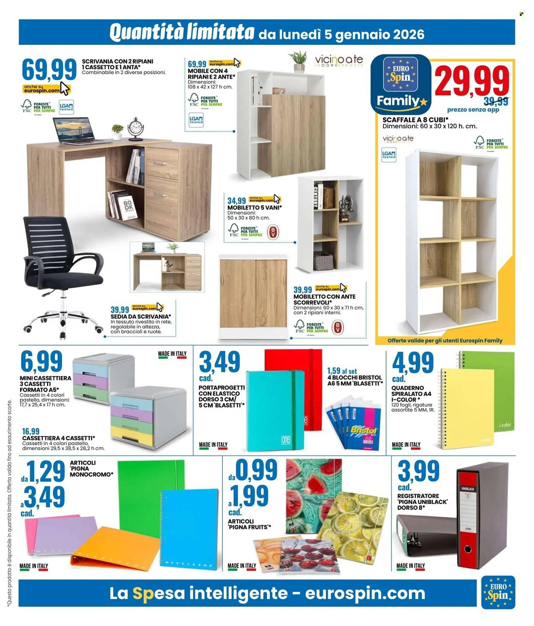 Volantino Eurospin da 5 gennaio a 11 gennaio di 2026 - Pagina del volantino 15