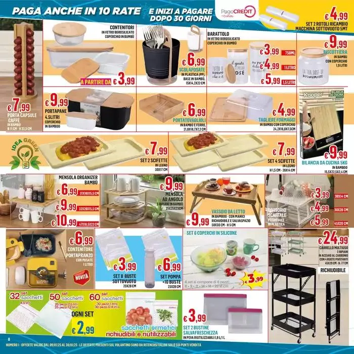 Paga anche in 10 rate da 9 gennaio a 31 gennaio di 2025 - Pagina del volantino 8