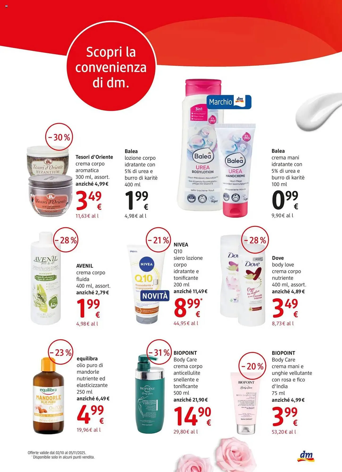 Volantino dm drogerie markt da 2 ottobre a 5 novembre di 2025 - Pagina del volantino 7