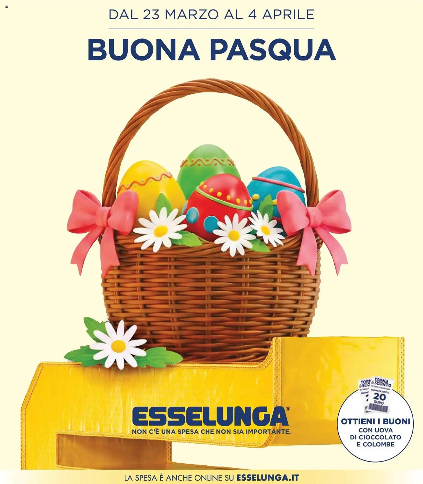 Volantino Esselunga da 23 marzo a 4 aprile di 2026 - Pagina del volantino 1