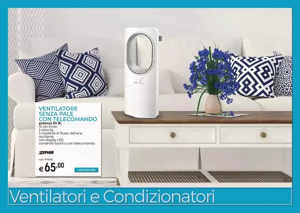 Ventilatori e Condizionatori da 19 marzo a 22 settembre di 2025 - Pagina del volantino 1