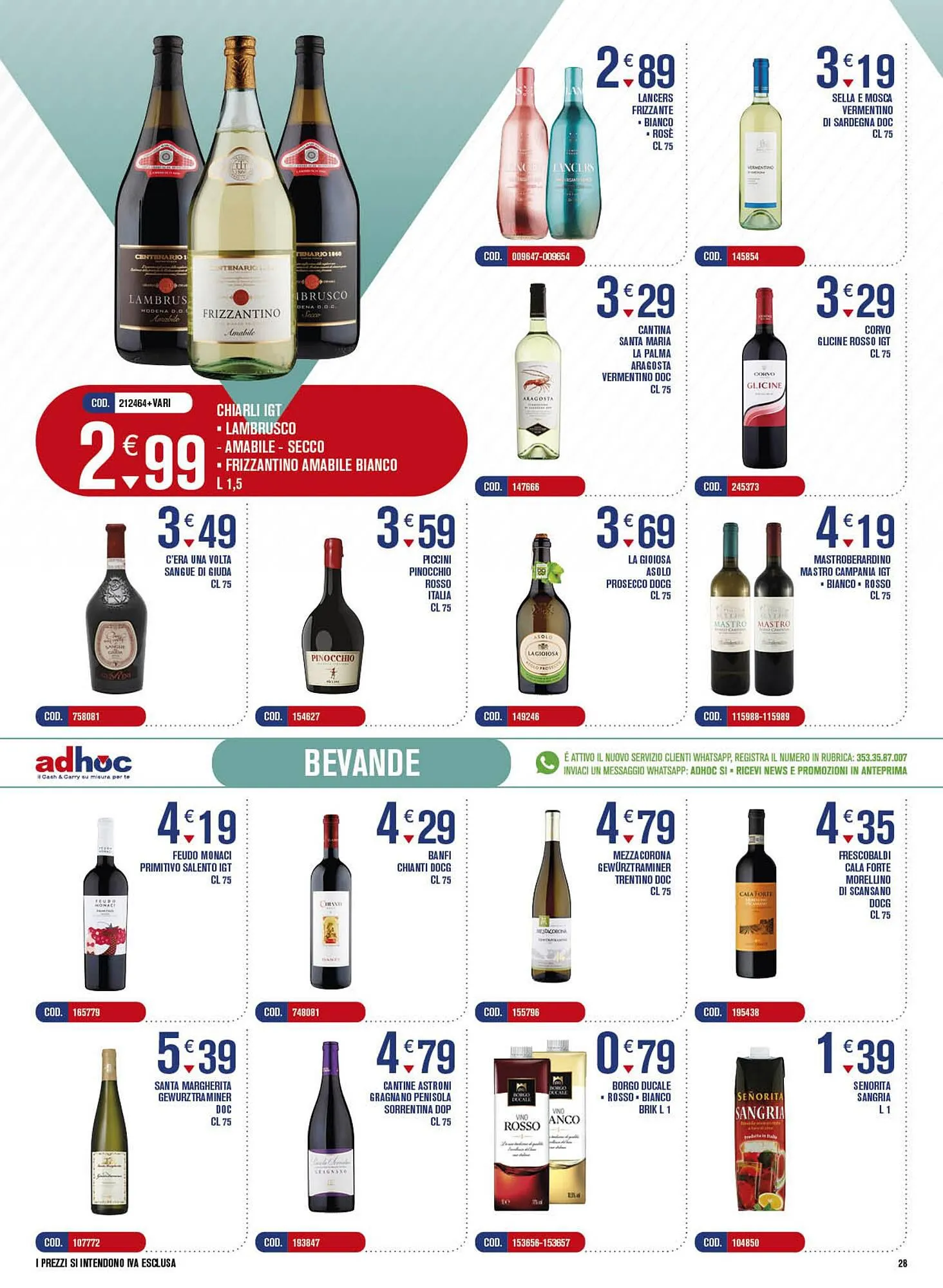 Volantino Adhoc da 2 aprile a 14 aprile di 2024 - Pagina del volantino 28