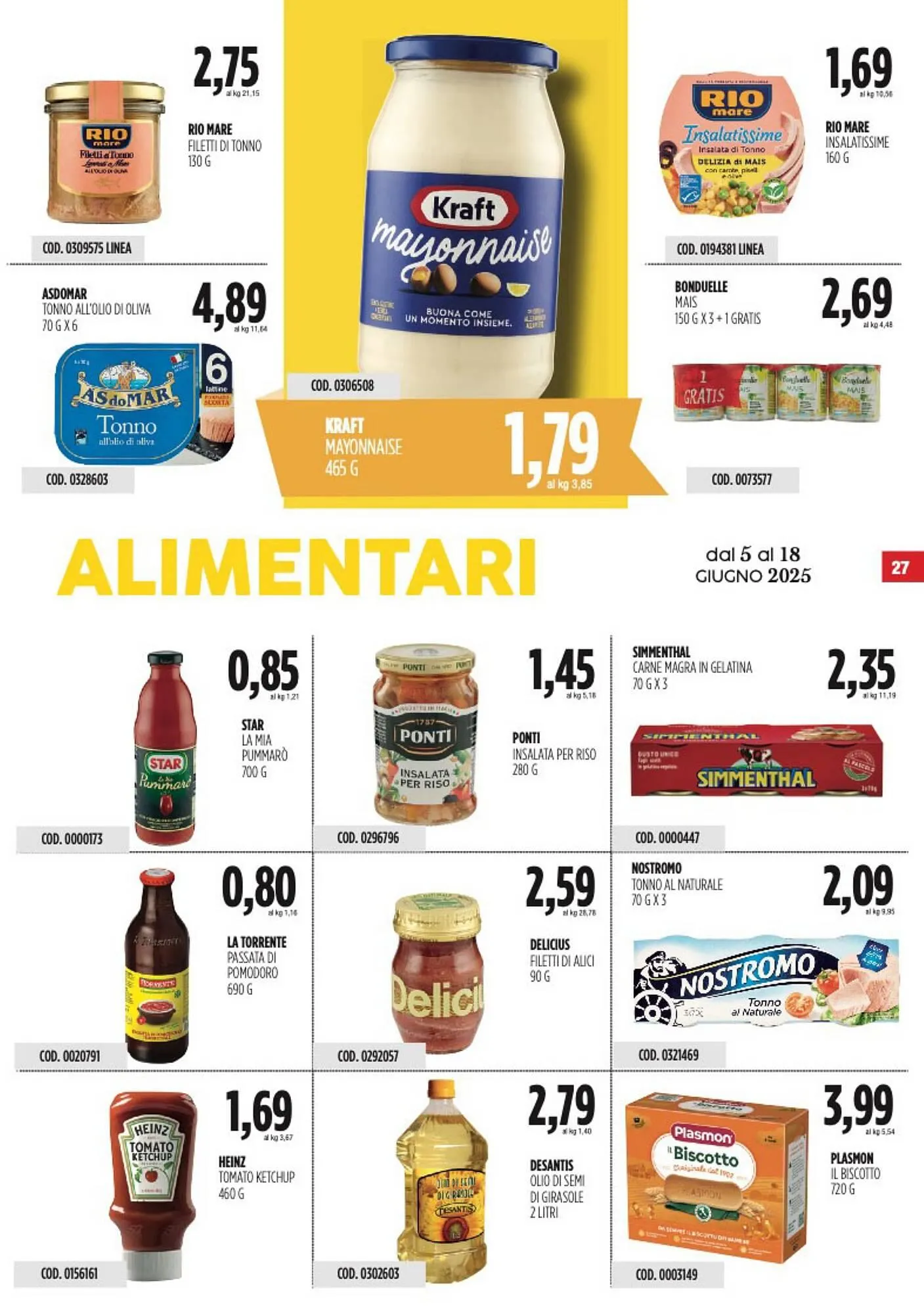 Volantino Carico Cash & Carry da 5 giugno a 18 giugno di 2025 - Pagina del volantino 27